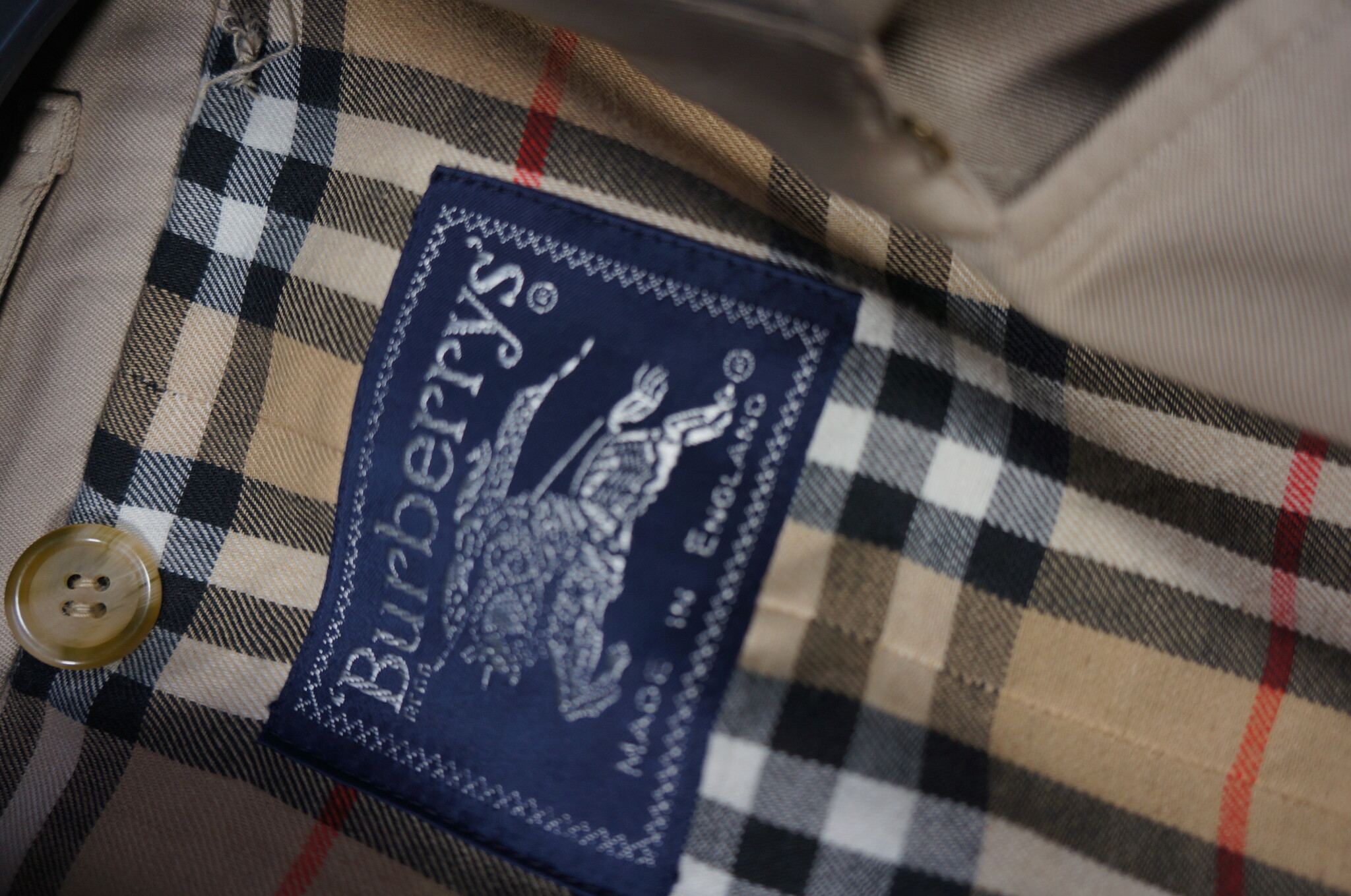 Burberry Trench Coat — Size L