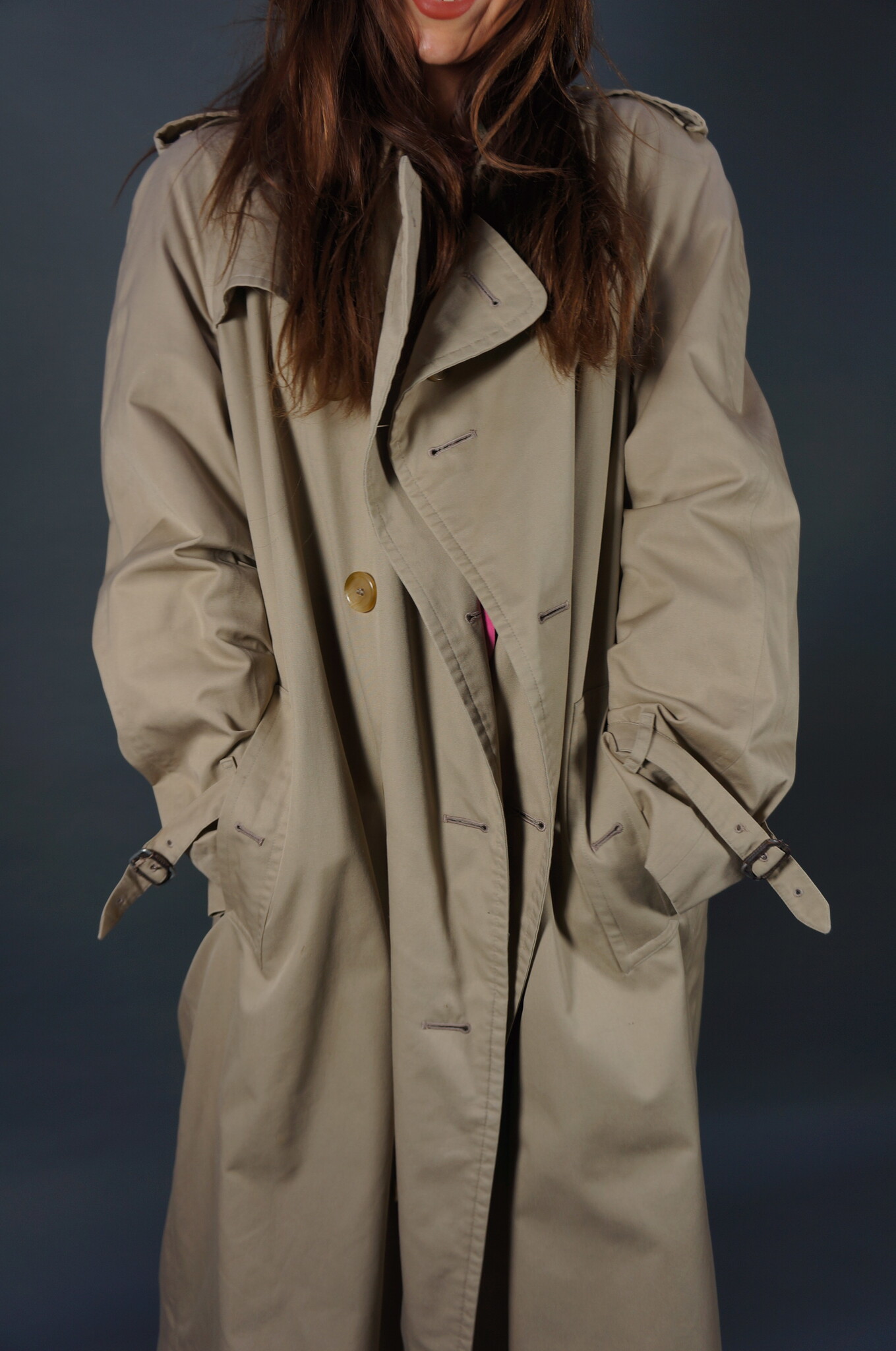 Burberry Trench Coat — Size L/XL