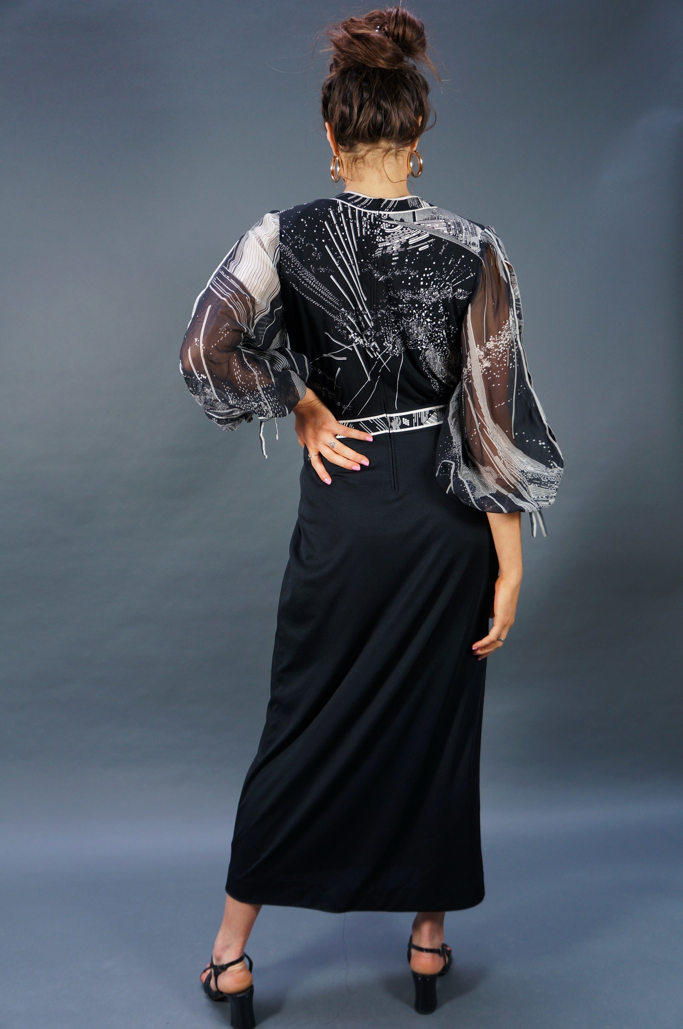 Leonard Paris Silk Dress