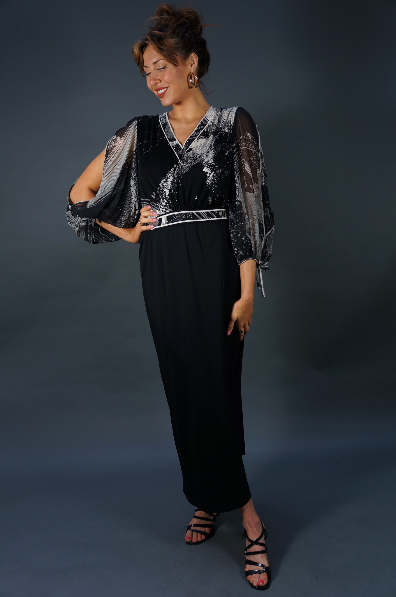 Leonard Paris Silk Dress