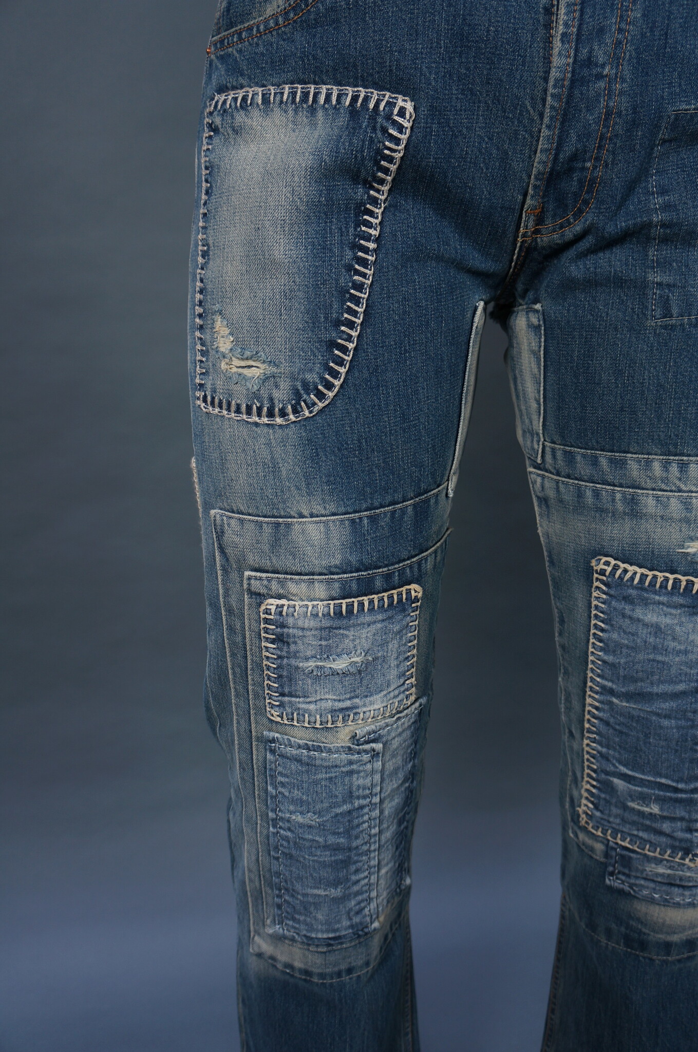 Levi's 501 Original Copper Rivet Patch Jeans