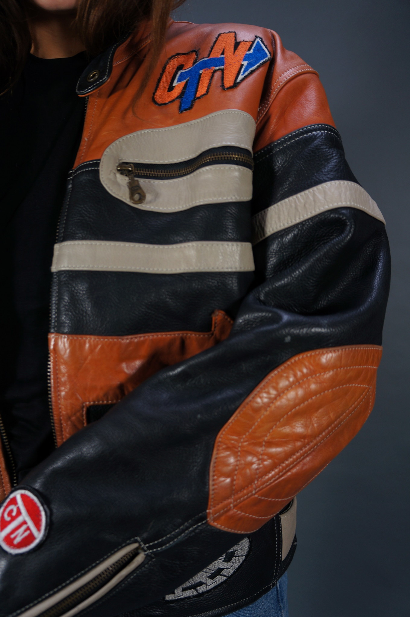 Café Racer Leather Jacket