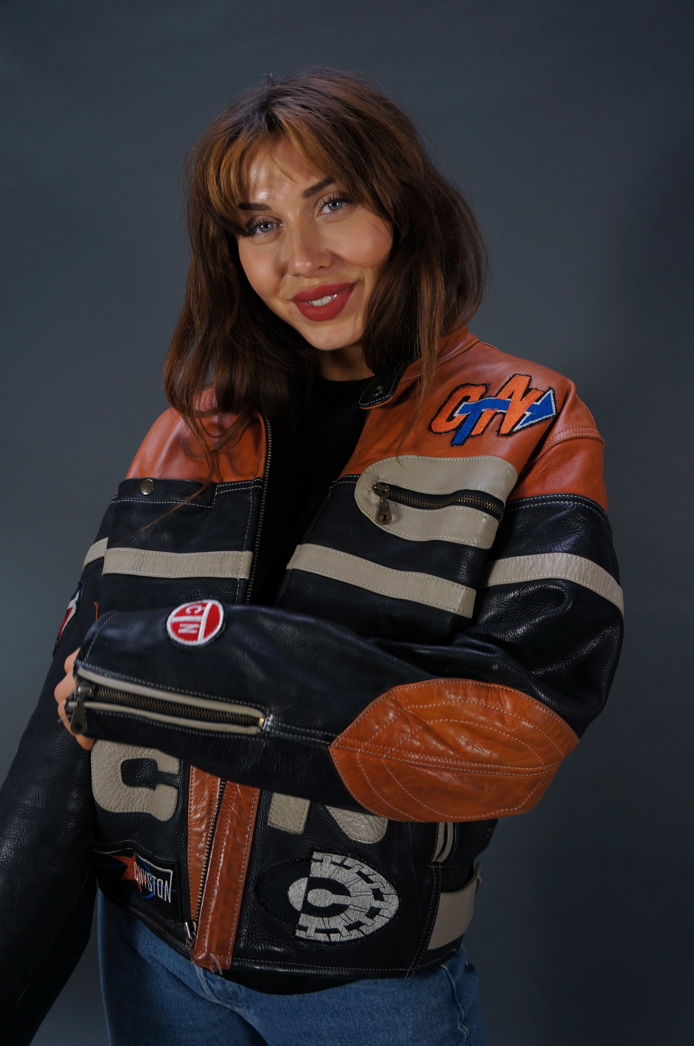 Café Racer Leather Jacket