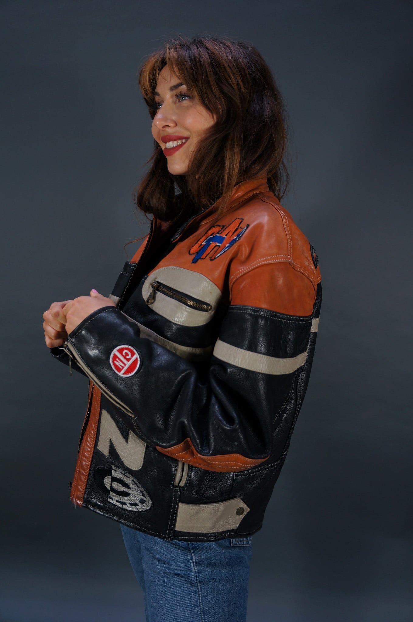 Café Racer Leather Jacket