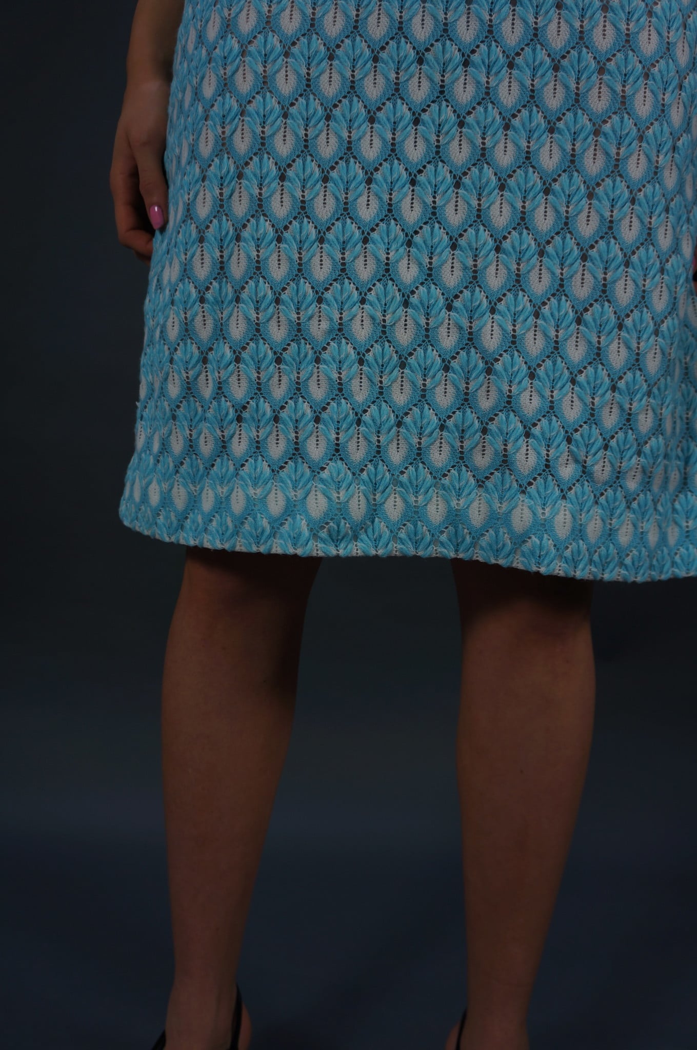 60er Charlene Knit Kleid