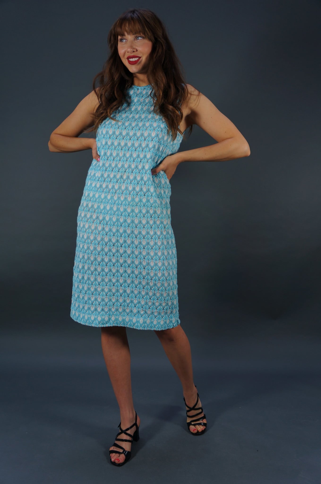 60er Charlene Knit Kleid