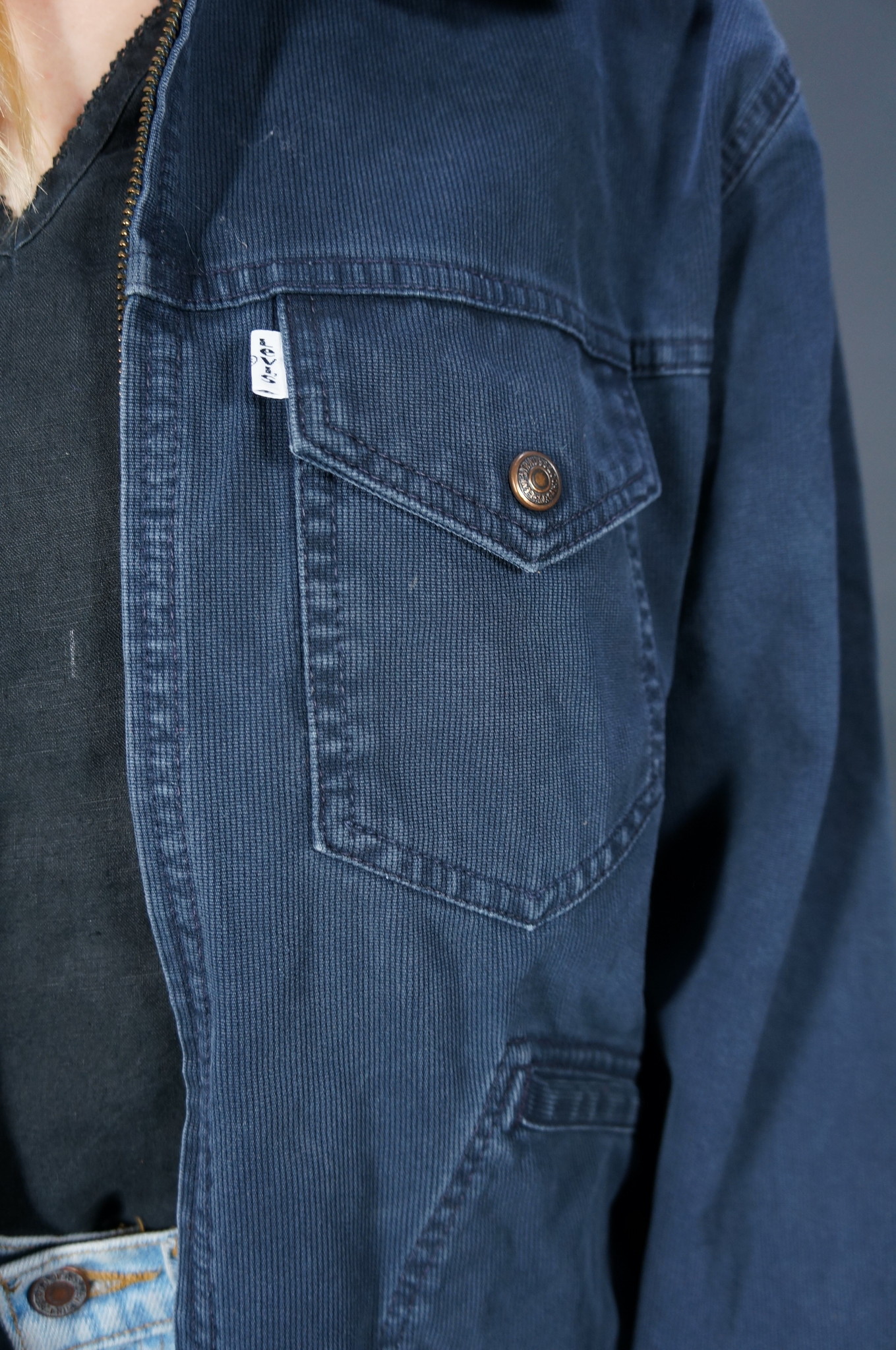 Levi's Weiß Tab Cordjacke