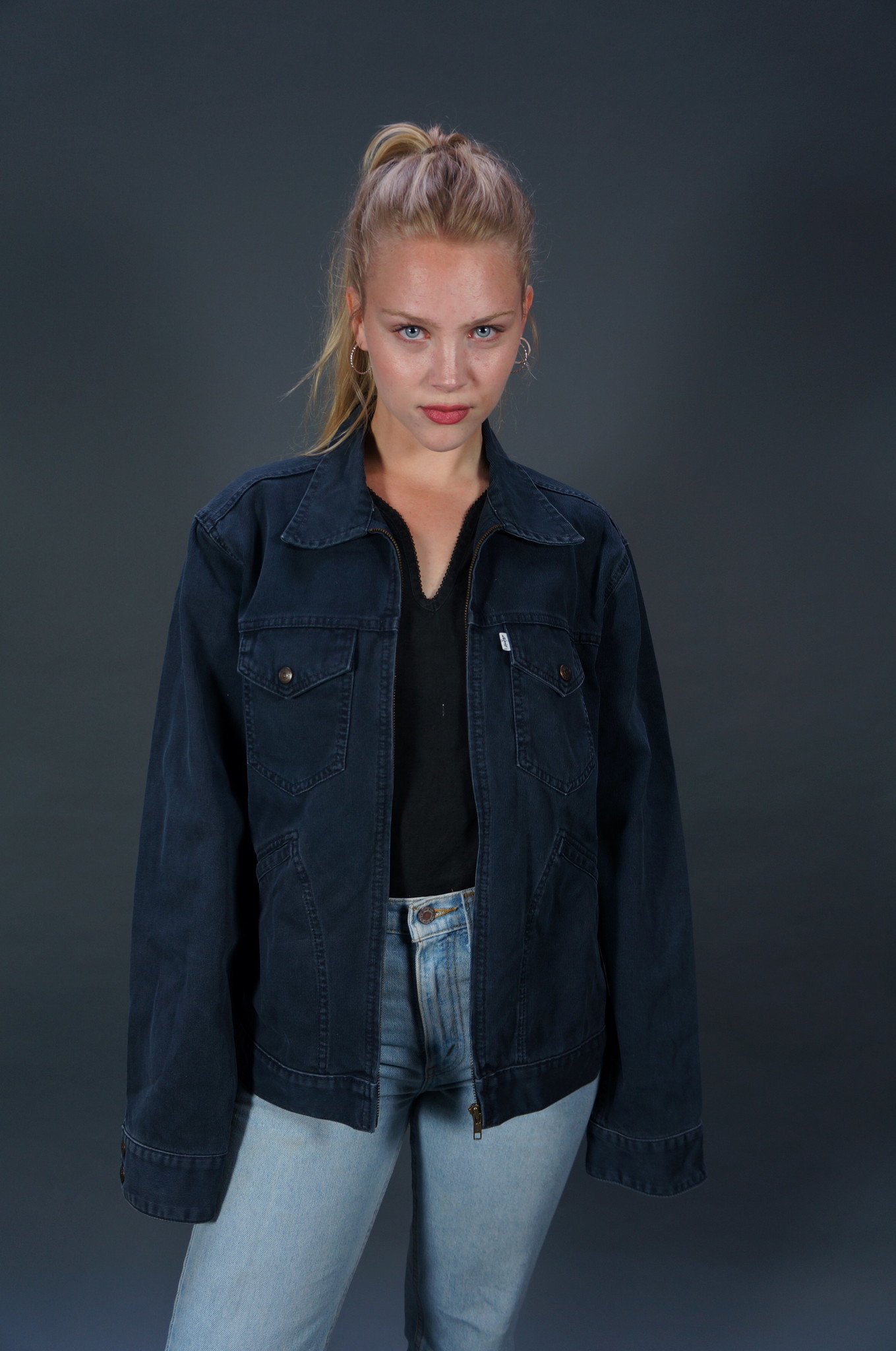 Levi's Weiß Tab Cordjacke