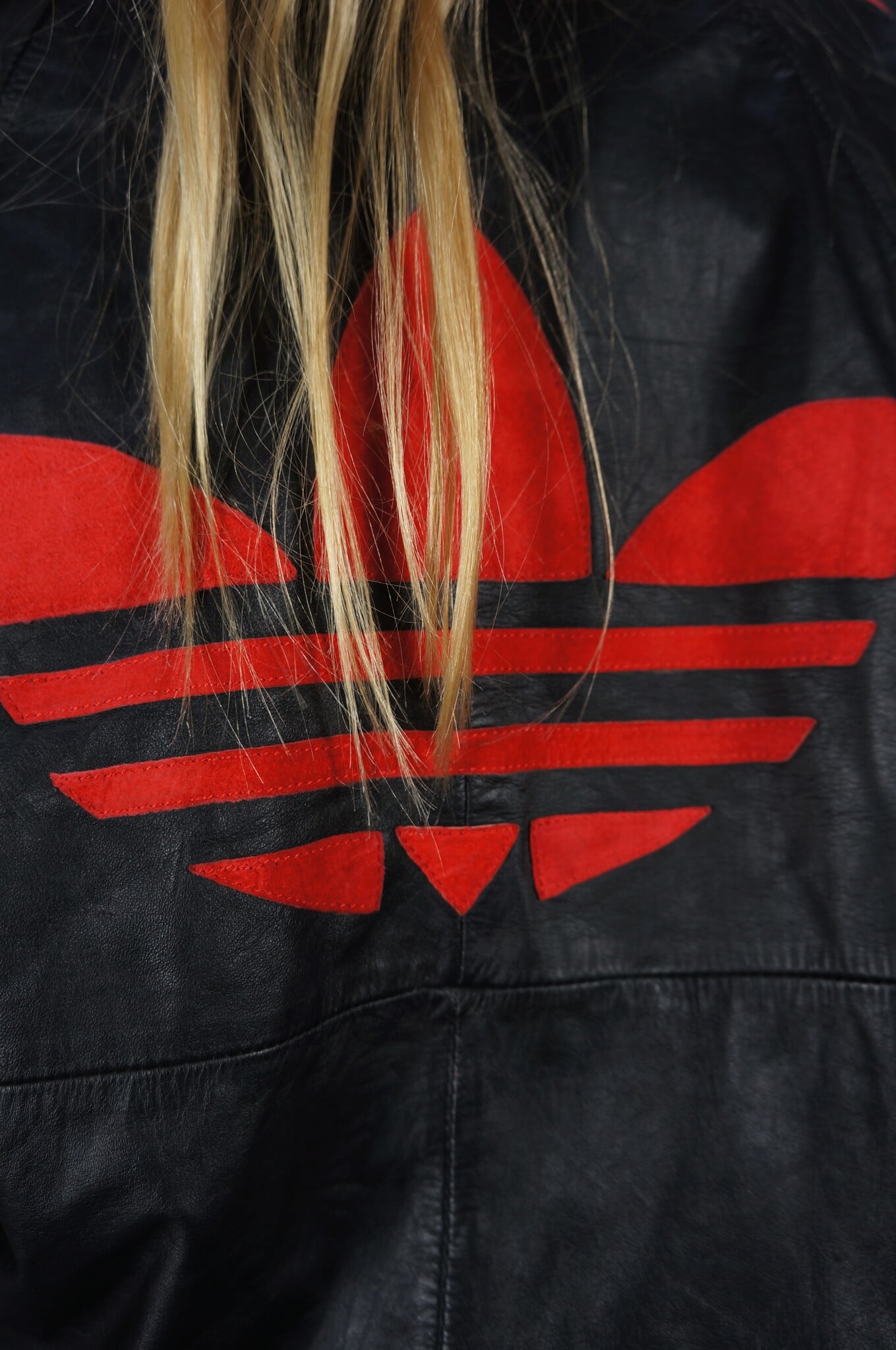 90er Adidas Bomber Leder