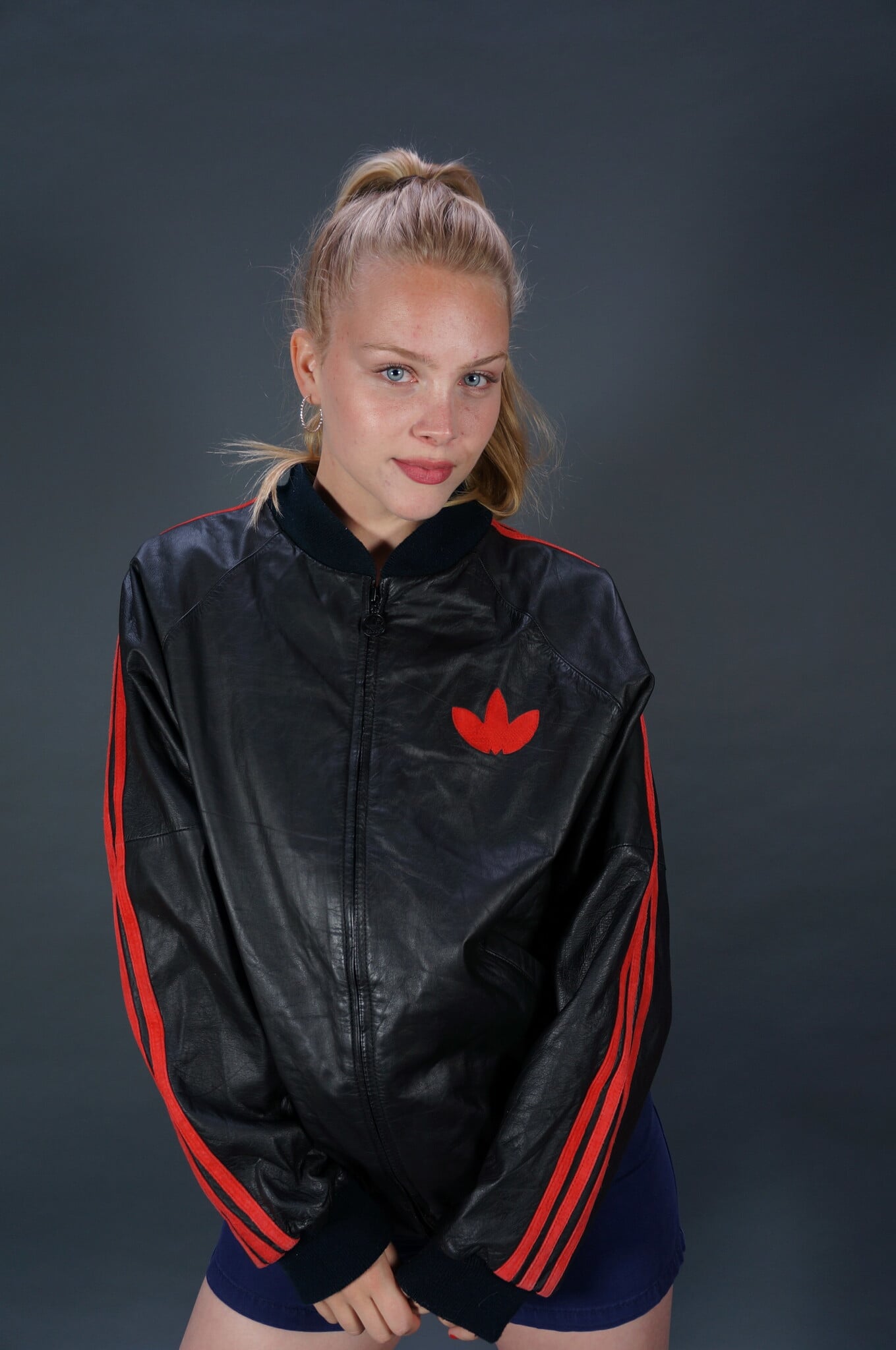 90er Adidas Bomber Leder