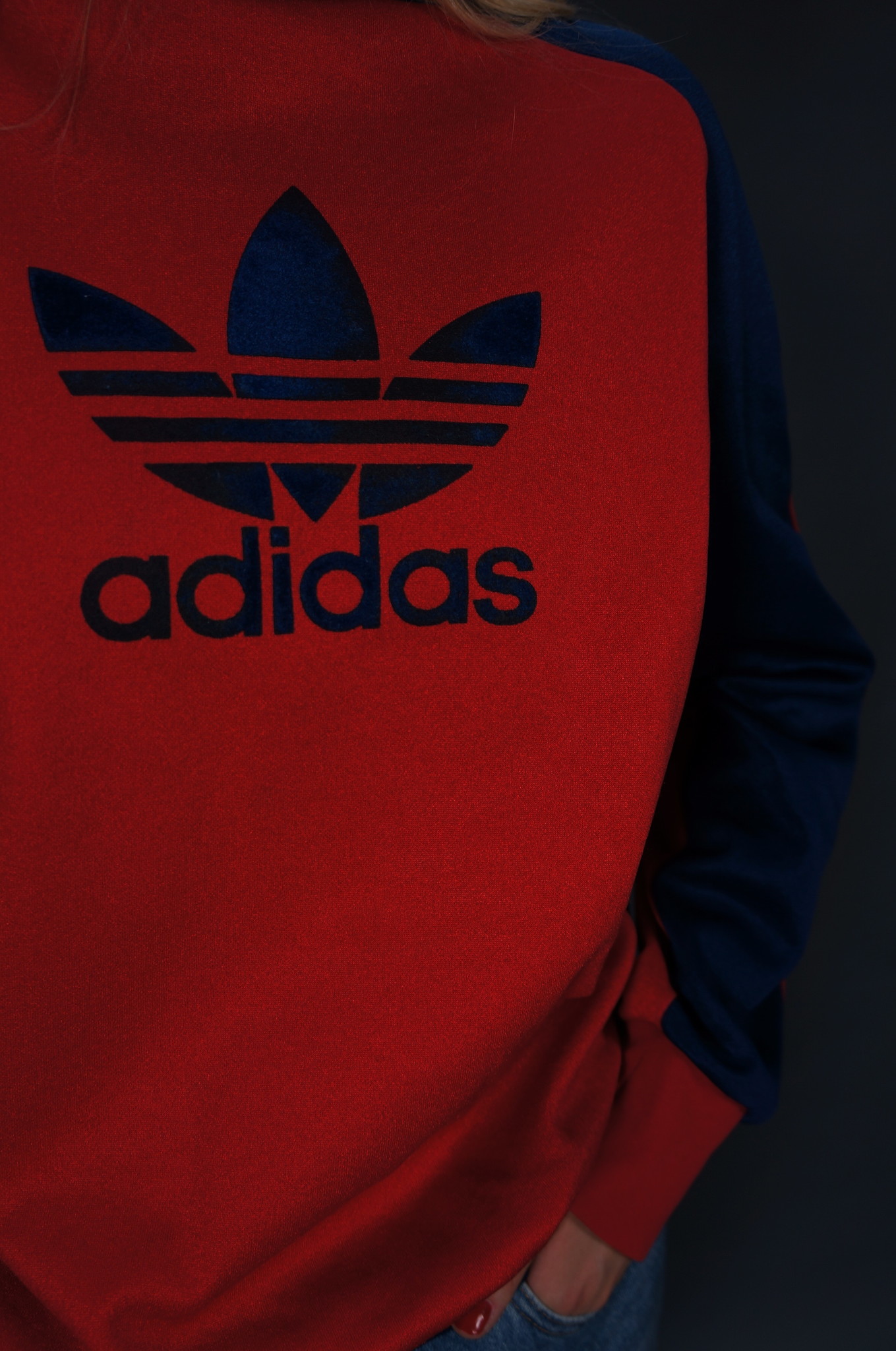 70er Adidas Sportpullover
