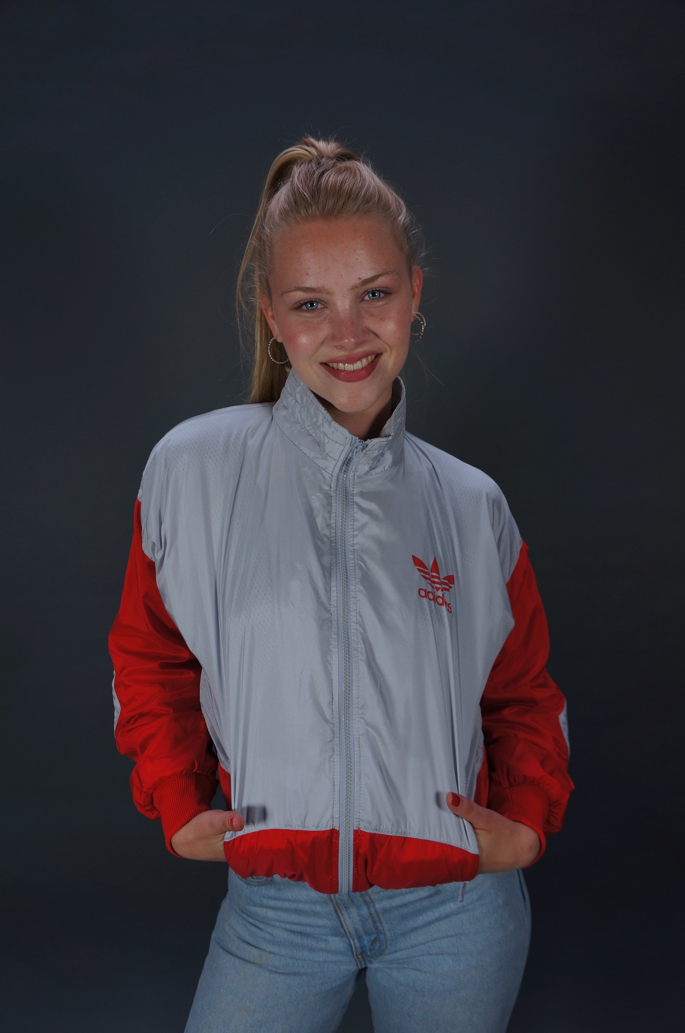 90er Adidas Trainingsjacke
