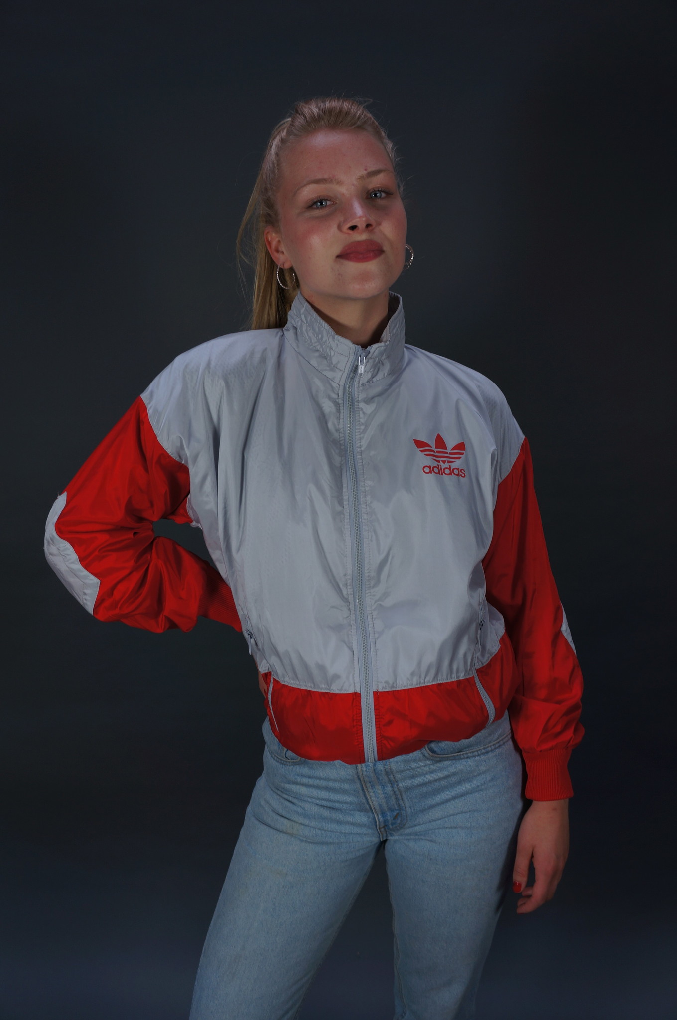 90er Adidas Trainingsjacke