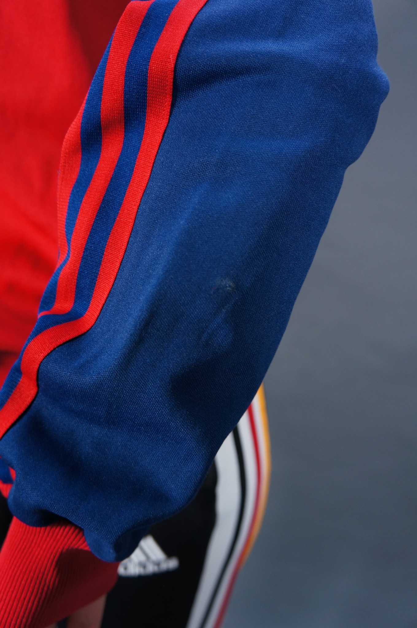 70er Adidas Trainingsjacke — Baumwolle / Polyamide
