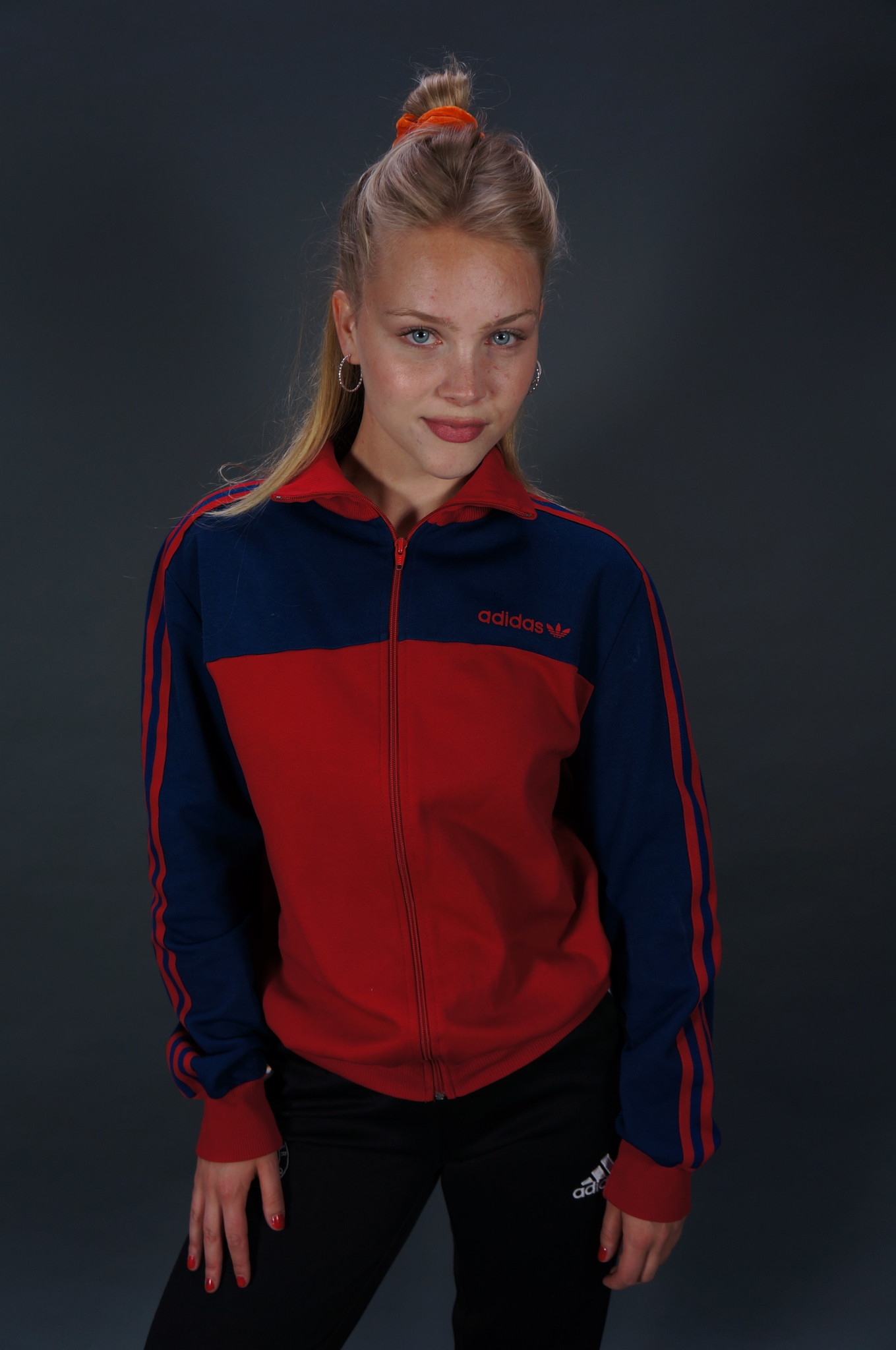 70er Adidas Trainingsjacke — Baumwolle / Polyamide