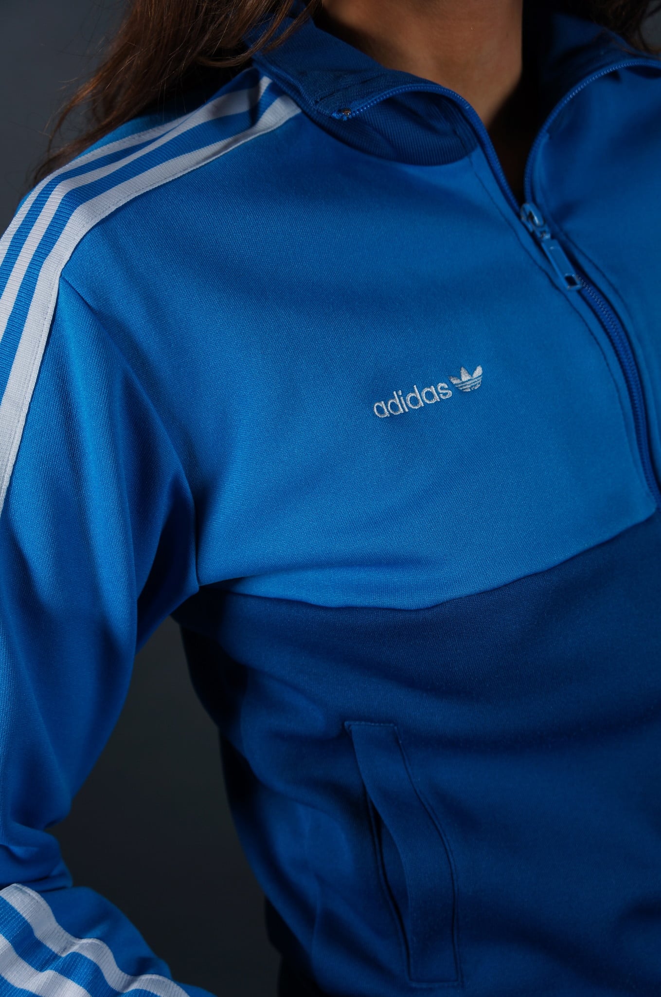 70er Adidas Trainingsjacke Patch