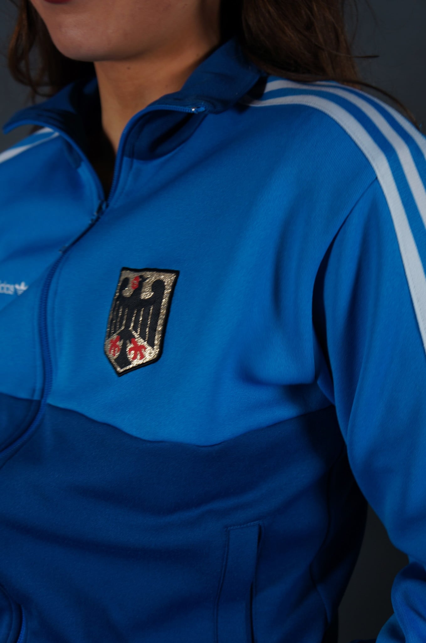 70er Adidas Trainingsjacke Patch