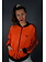 70er Adidas Trainingsjacke — Orange / Schwarz