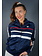 70s Adidas Track Jacket — Dark Blue / Red / White
