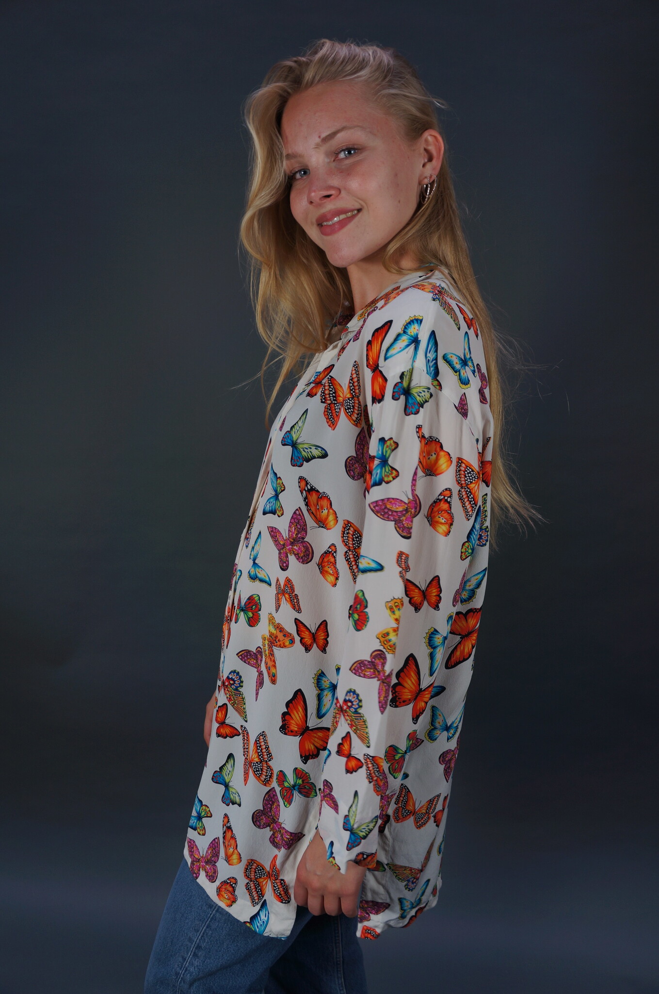 Escada Butterfly Blouse