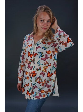 Escada Butterfly Blouse