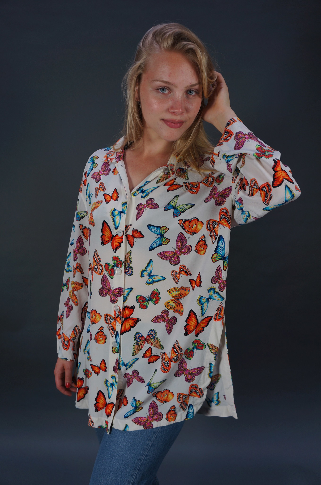 Escada Butterfly Blouse