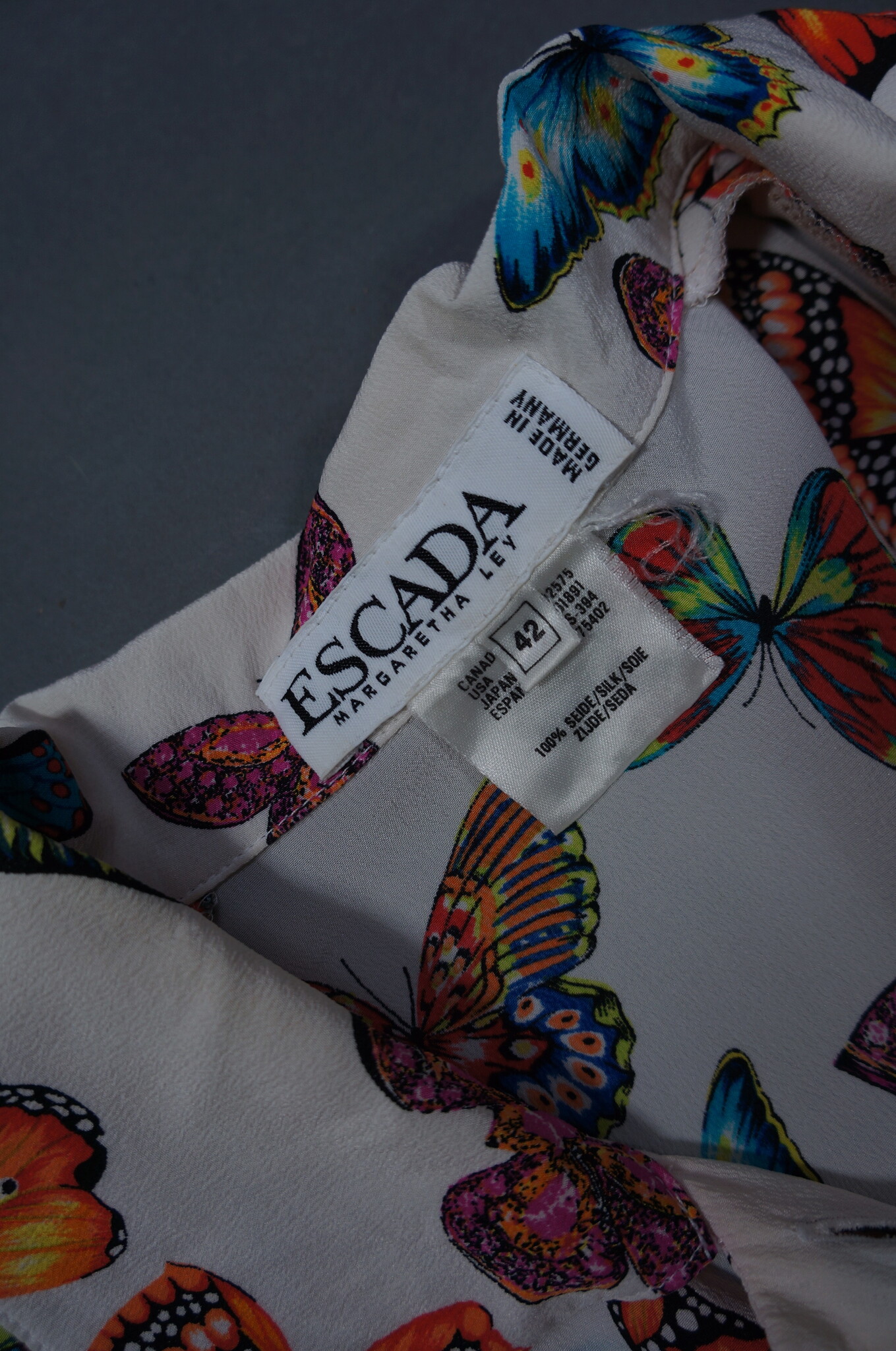 Escada Butterfly Blouse