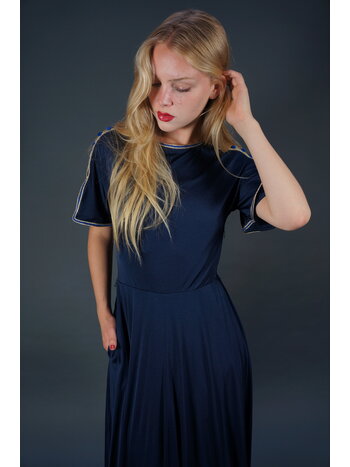 Louis Feraud Maxi Midnight Dress