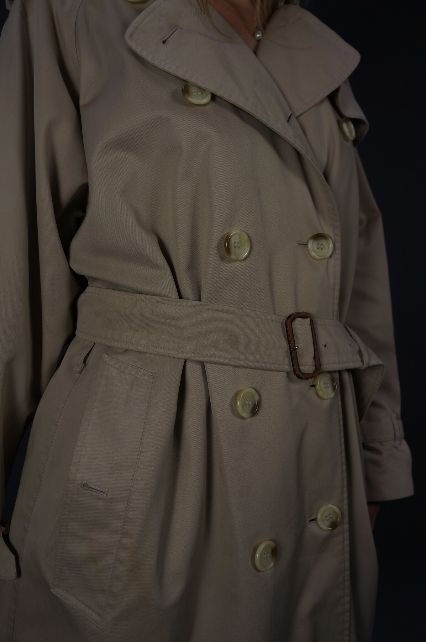 Burberry Coat — Size M/L
