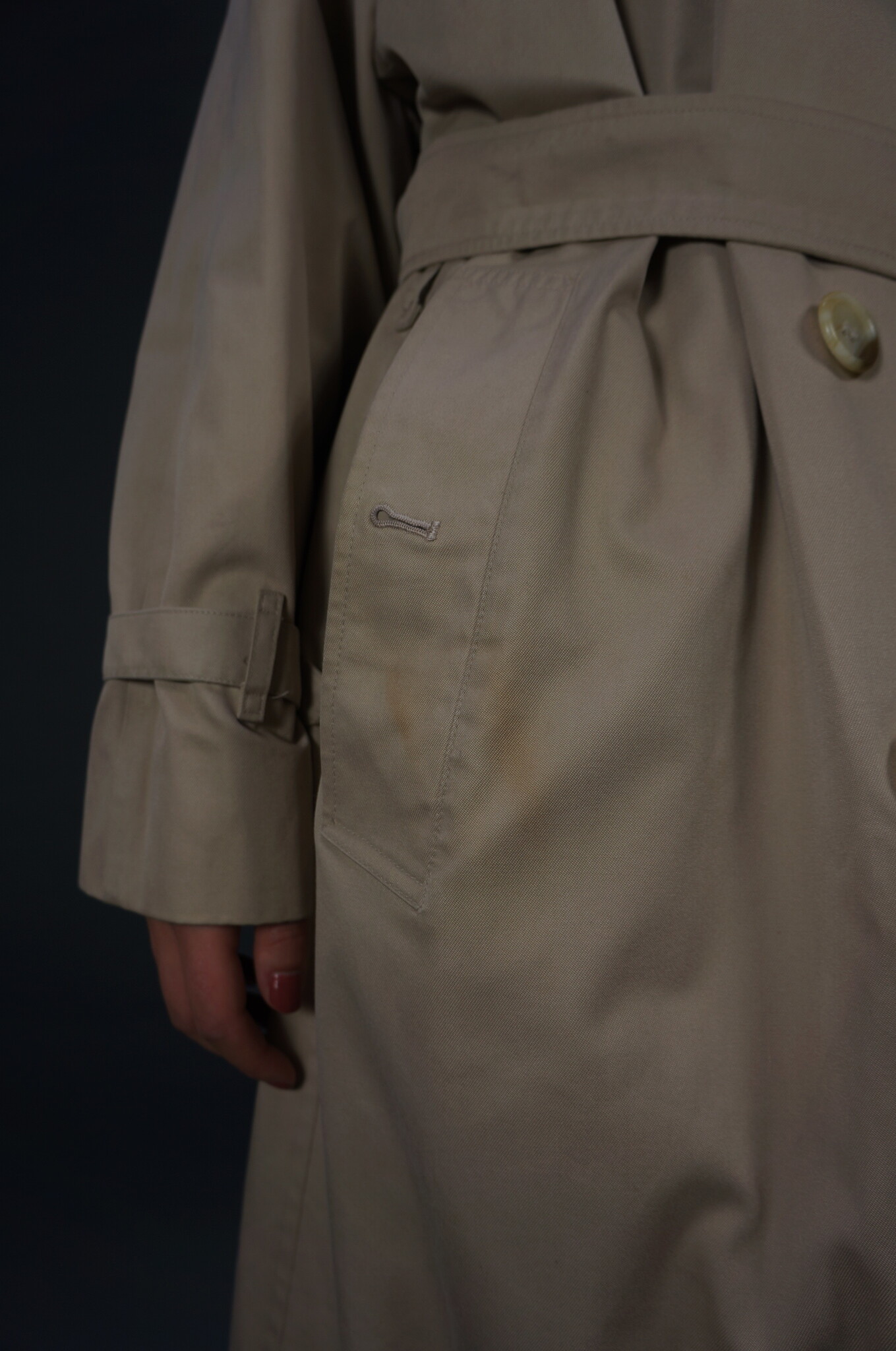 Burberry Coat — Size M/L