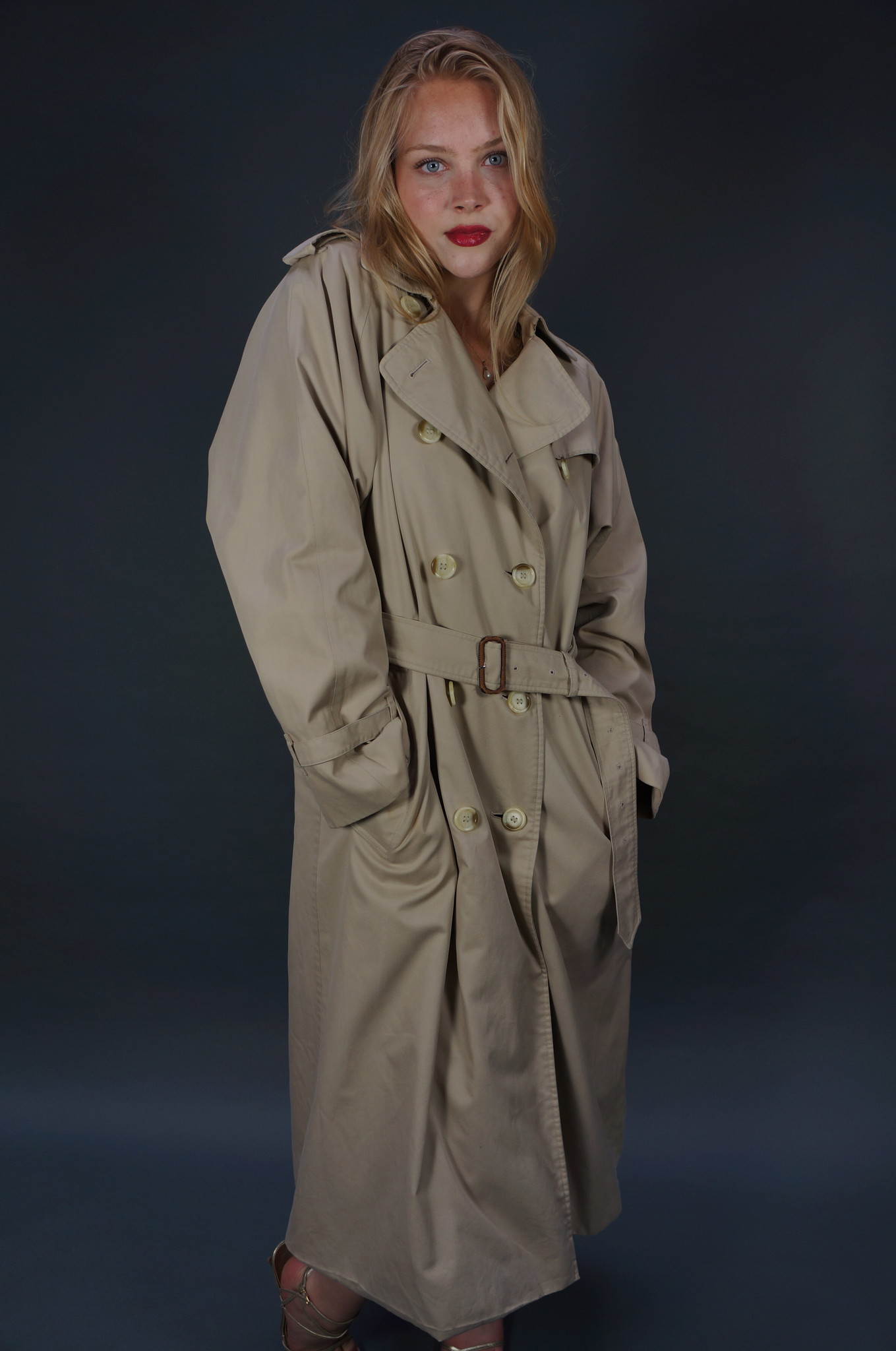 Burberry Coat — Size M/L