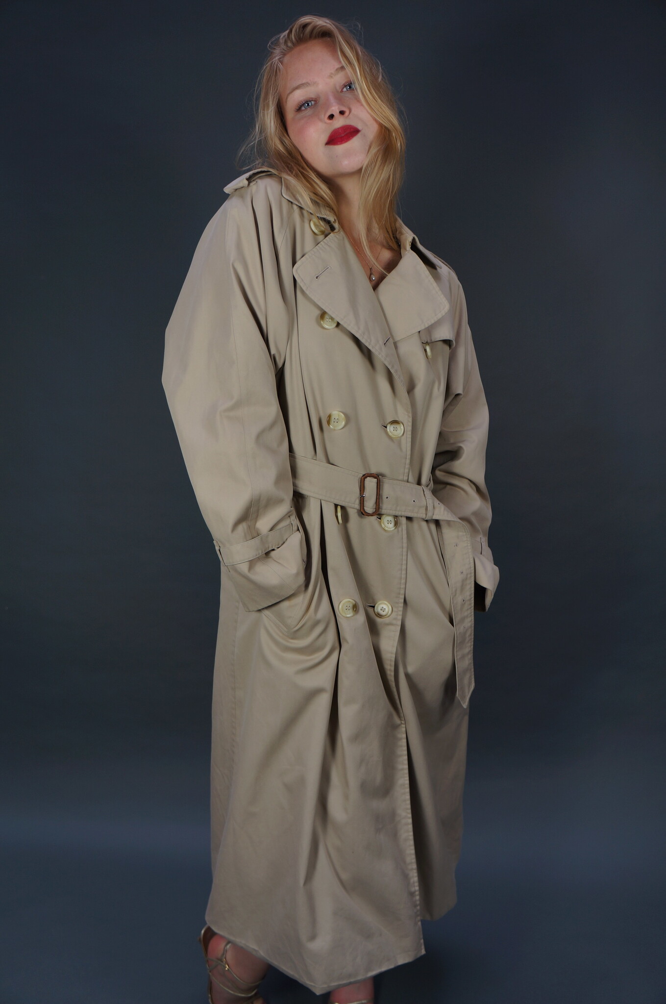 Burberry Coat — Size M/L