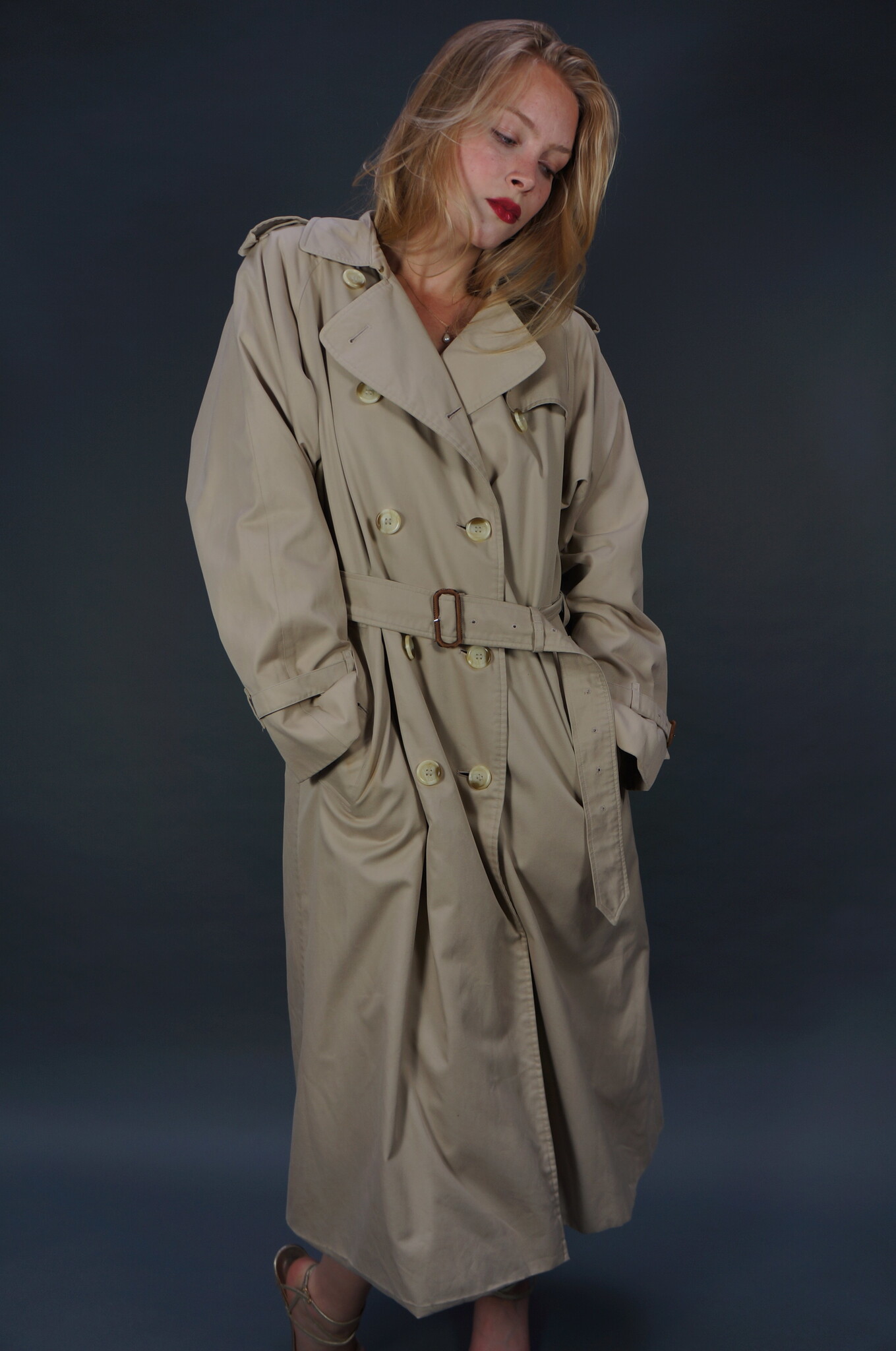 Burberry Coat — Size M/L