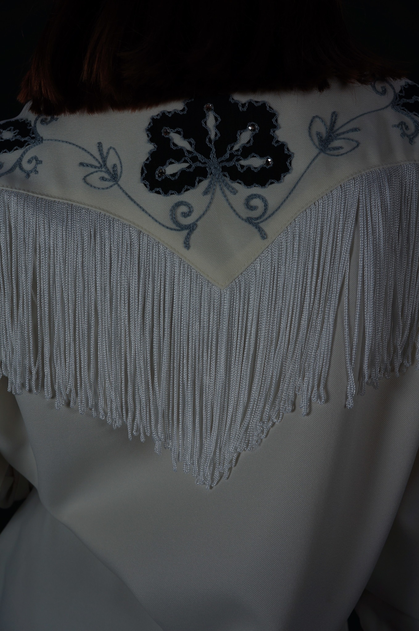 H Bar C California Ranchwear Fringe Shirt