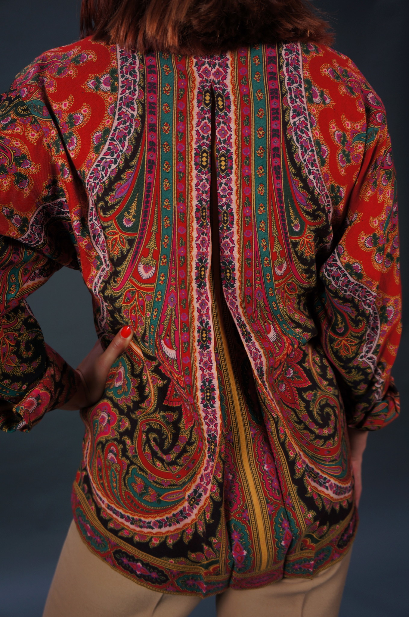 Kenzo Paisley Print Blouse