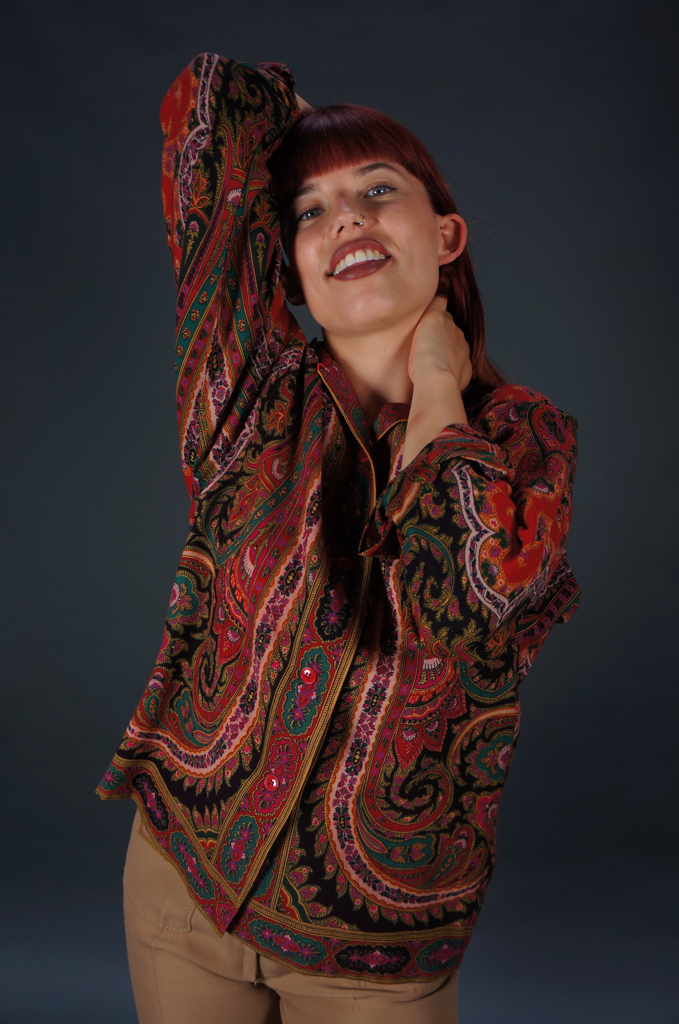 Kenzo Paisley Print Blouse