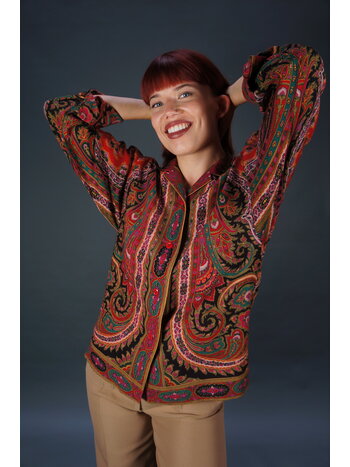 Kenzo Paisley Print Blouse