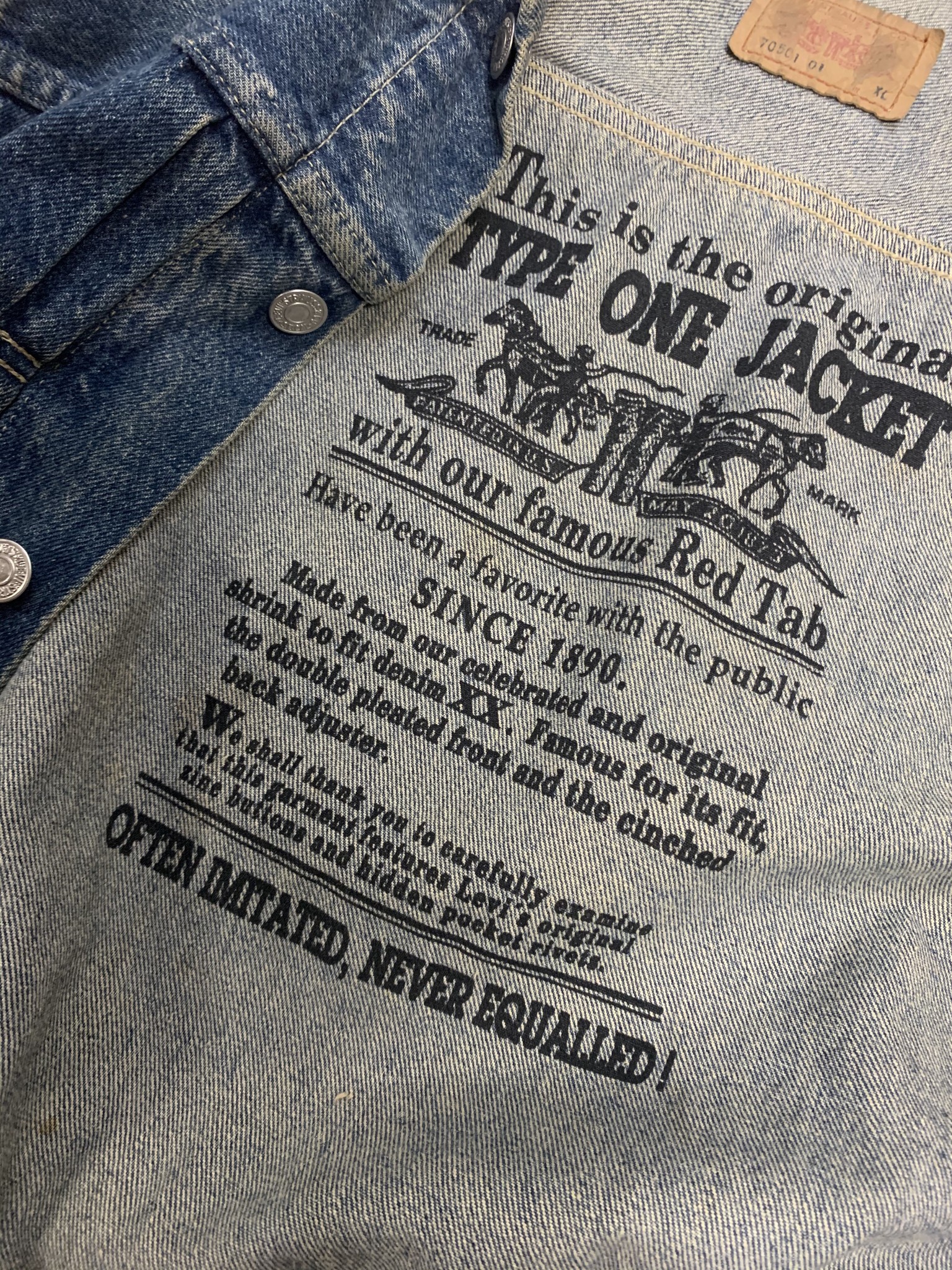 Levi's Type I Jeans Jacket