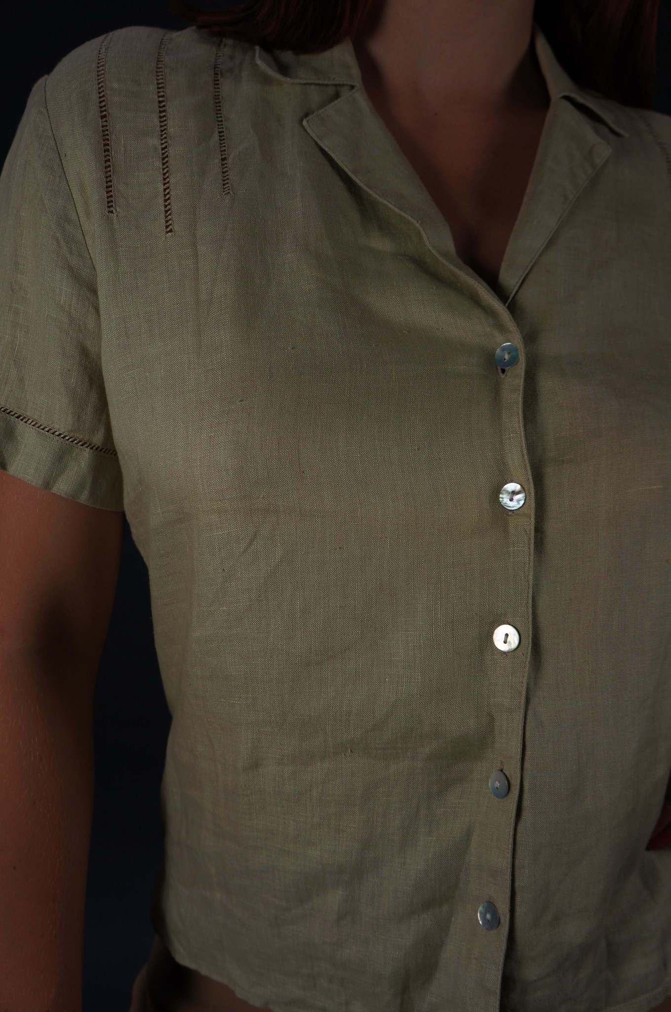 Cacharel Linen Blouse