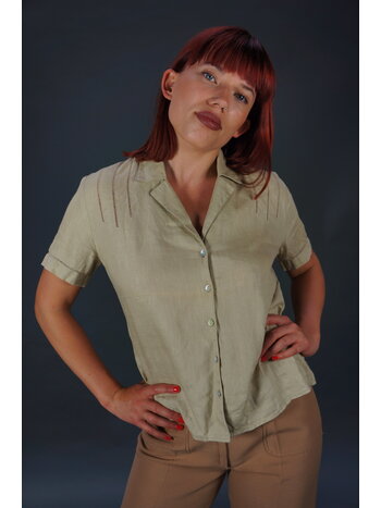 Cacharel Linen Blouse