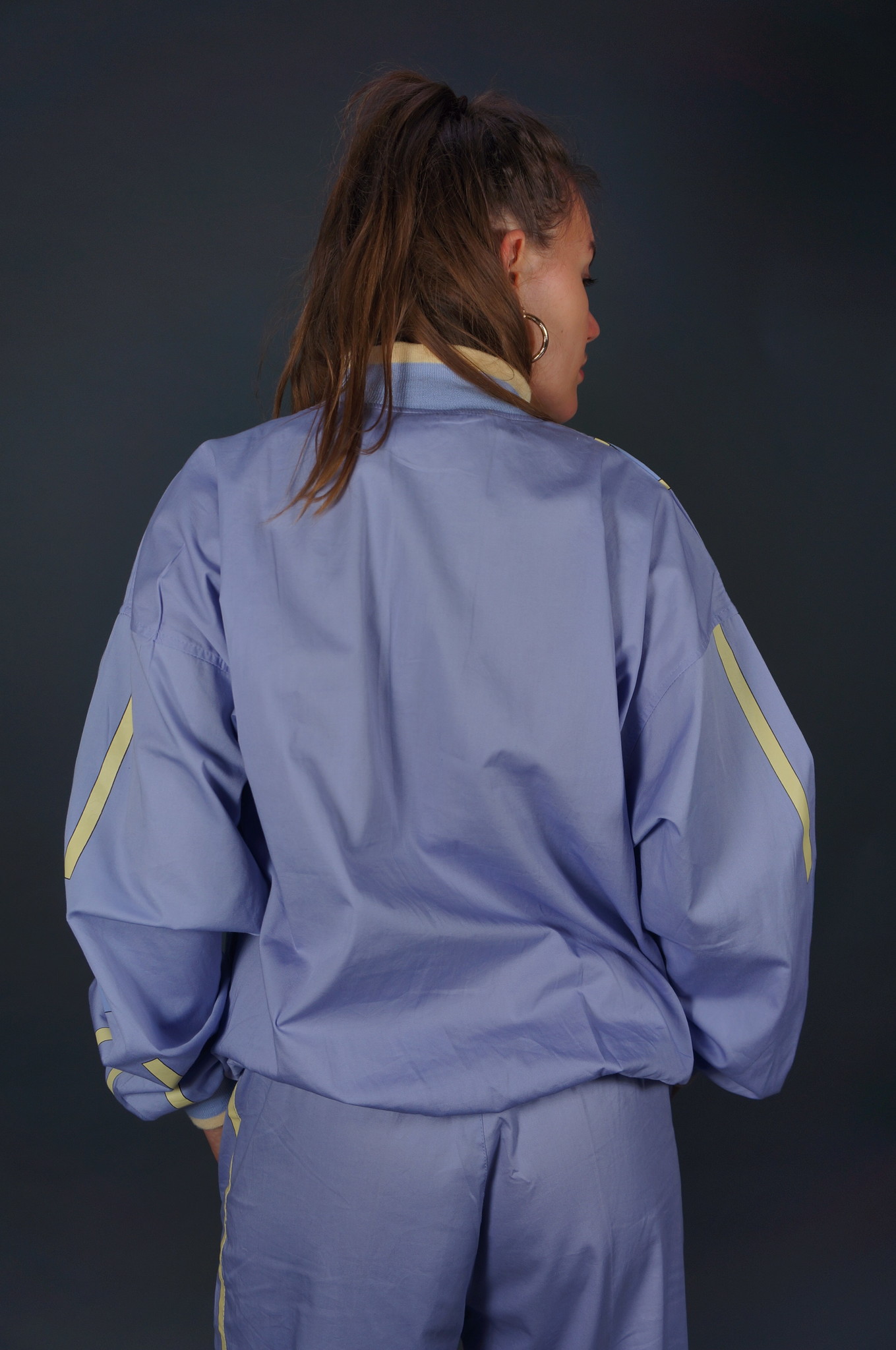 80s Lilac Adidas Suit