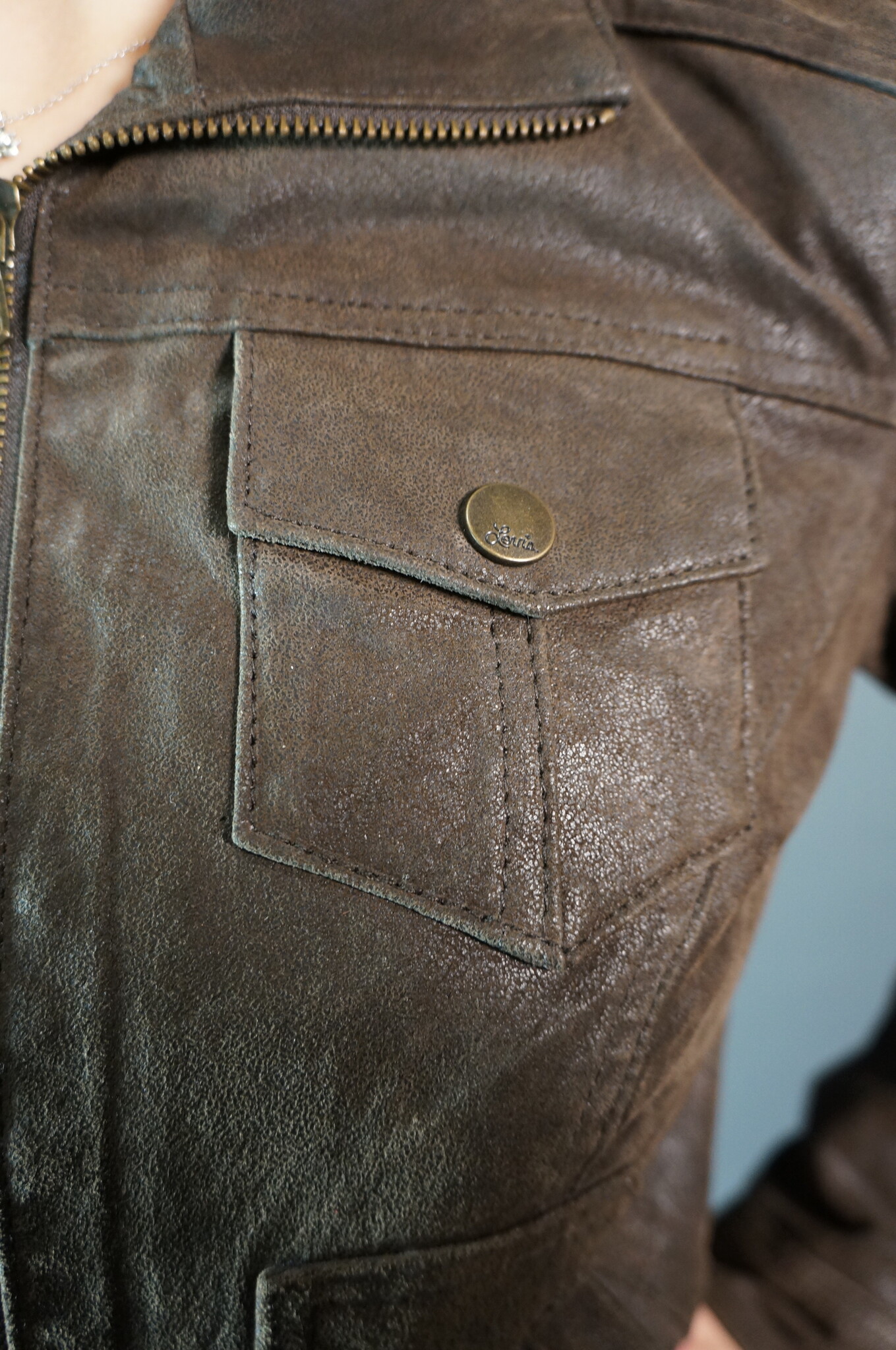 Levi Leather Jacket Julie