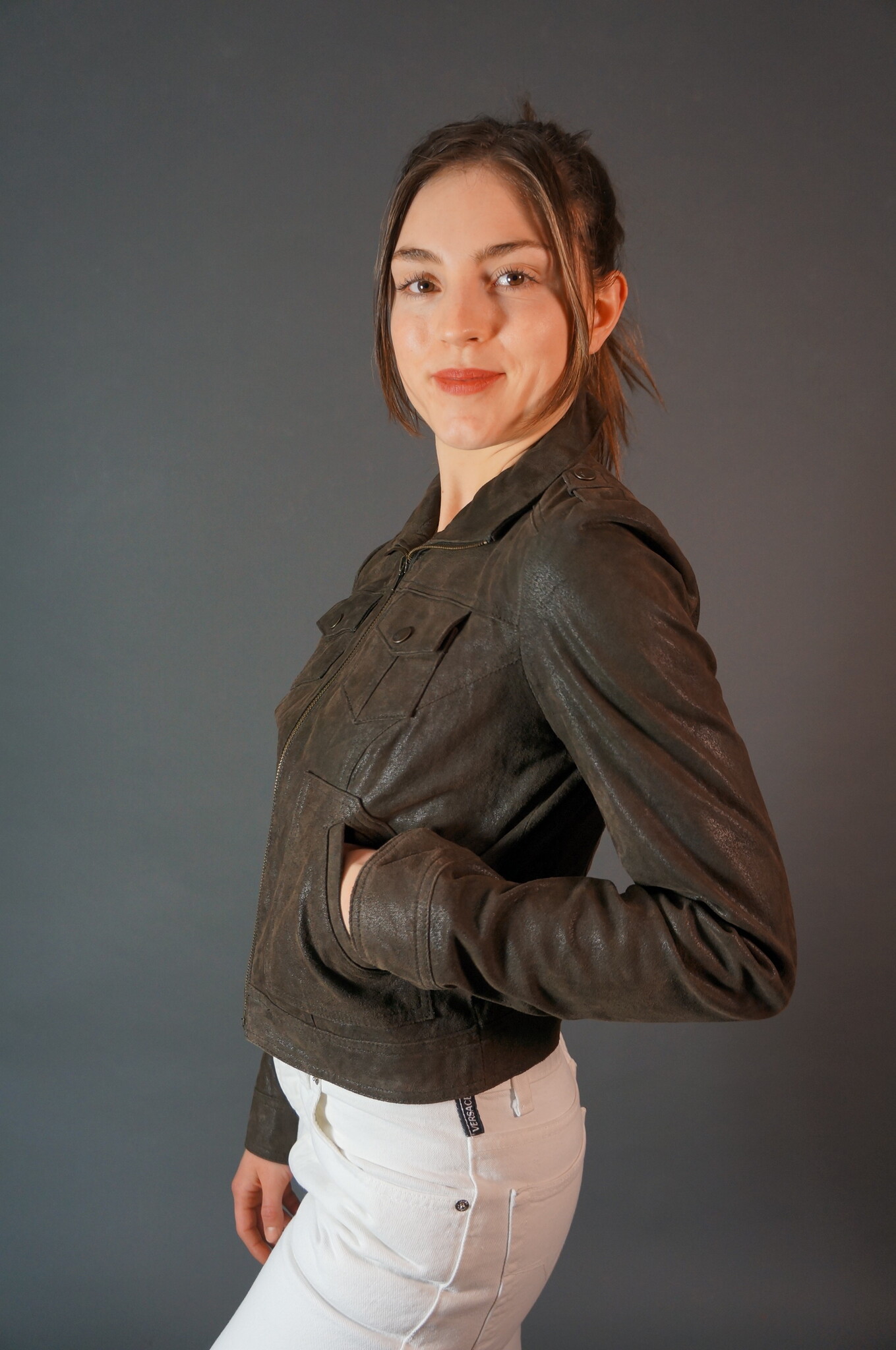 Levi Leather Jacket Julie