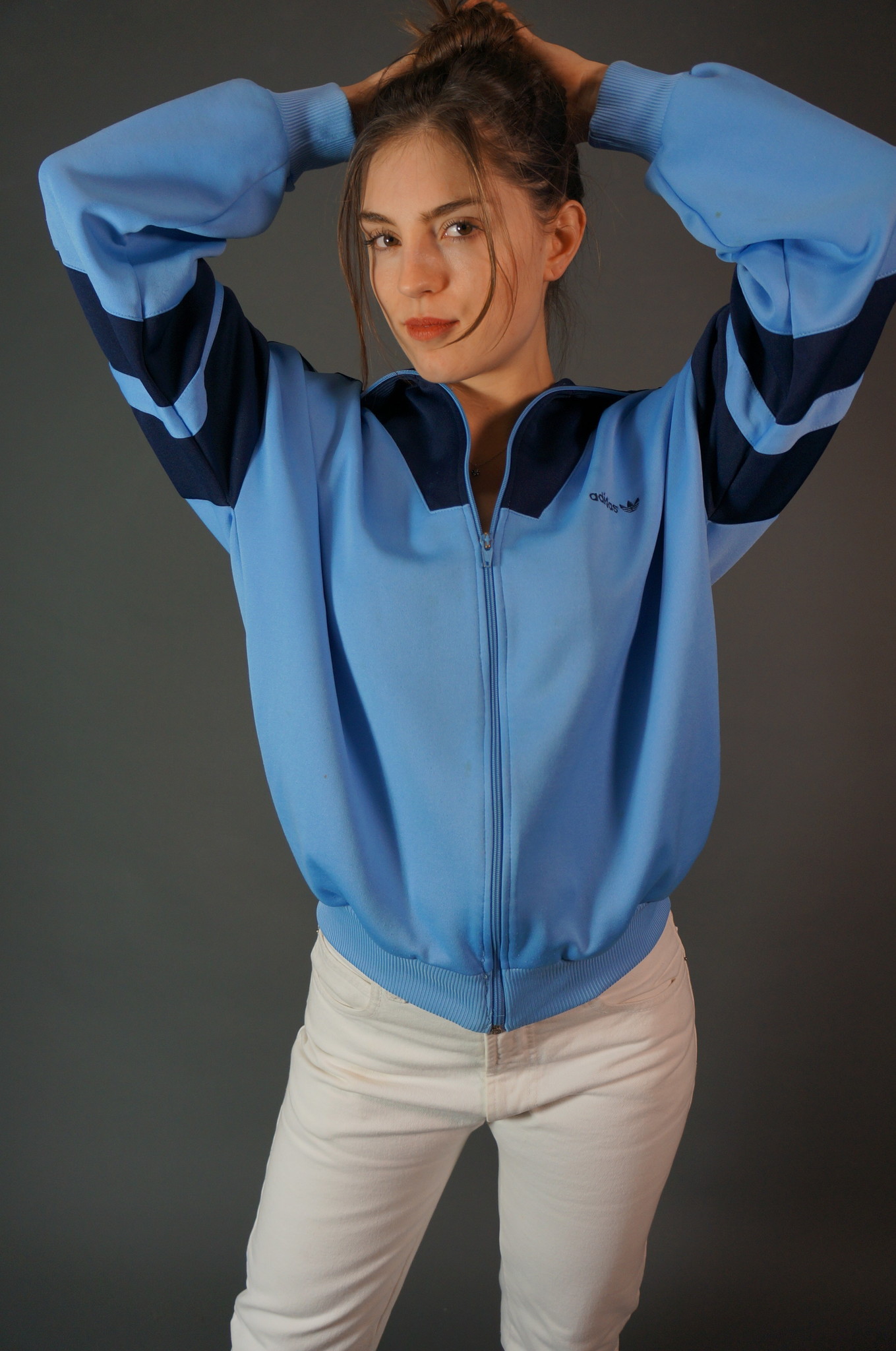 70er Adidas Trainingsjacke — Polyester / Baumwolle