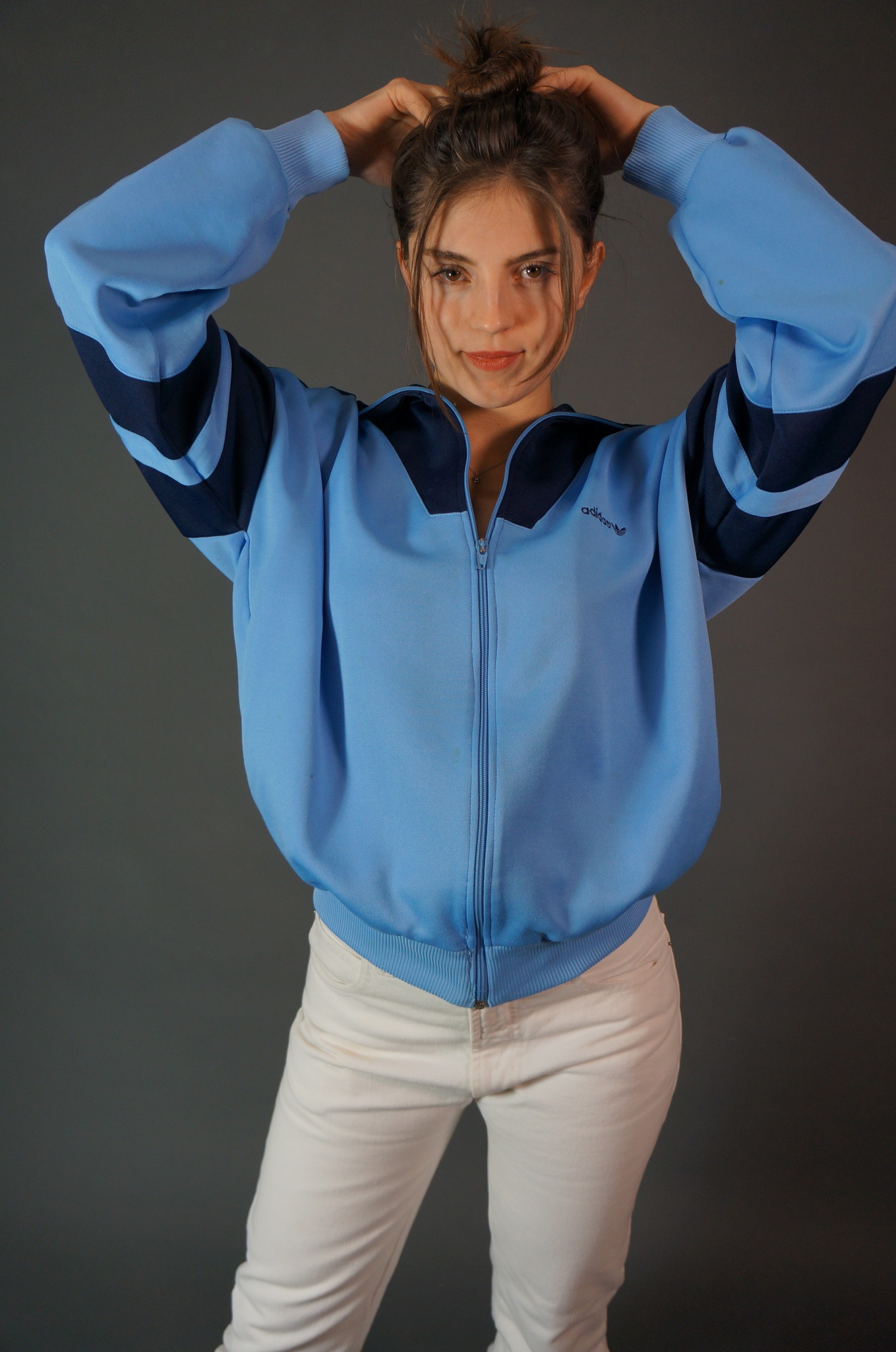 70er Adidas Trainingsjacke — Polyester / Baumwolle