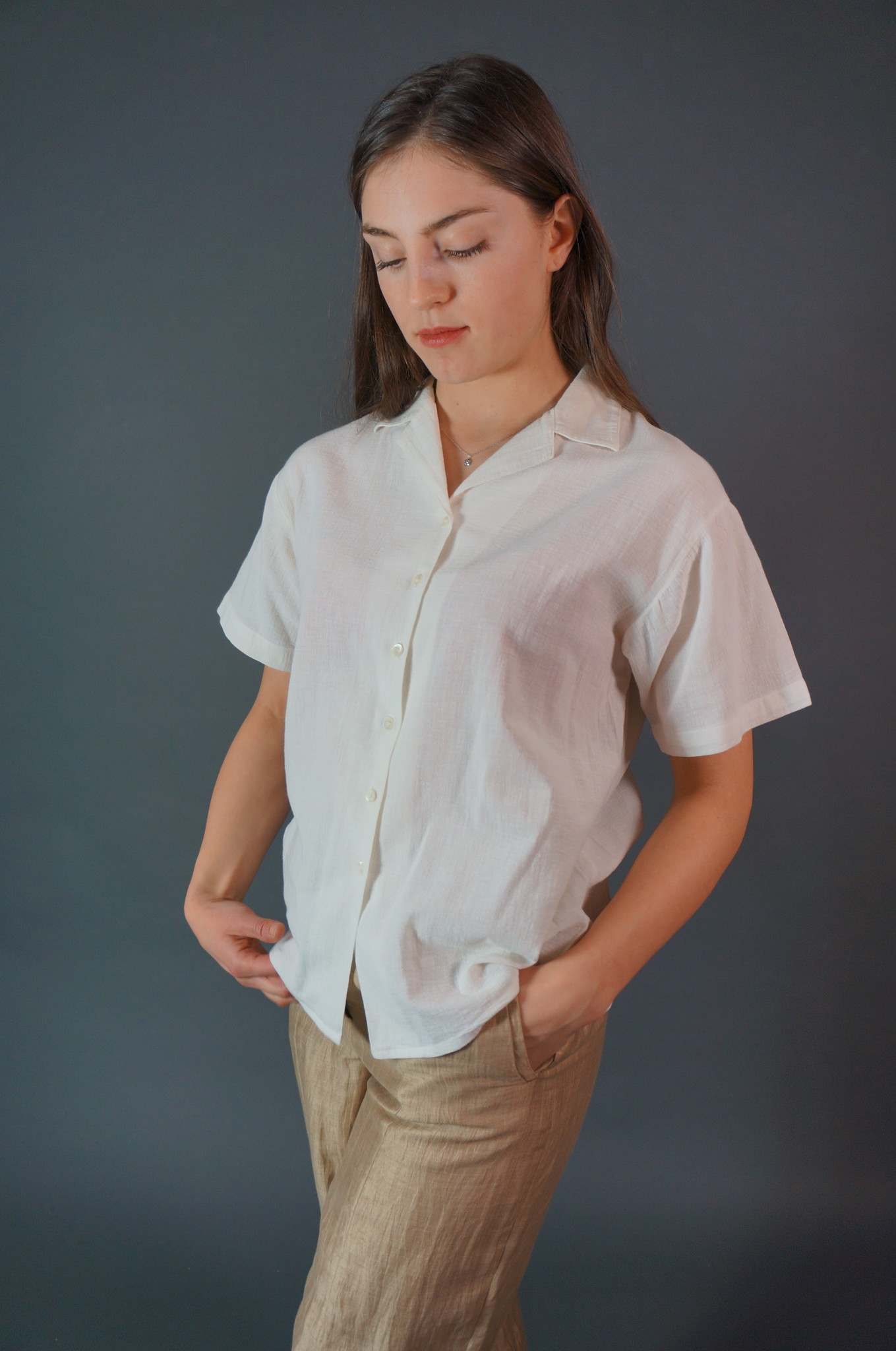 Cacharel Bluse — Weiß