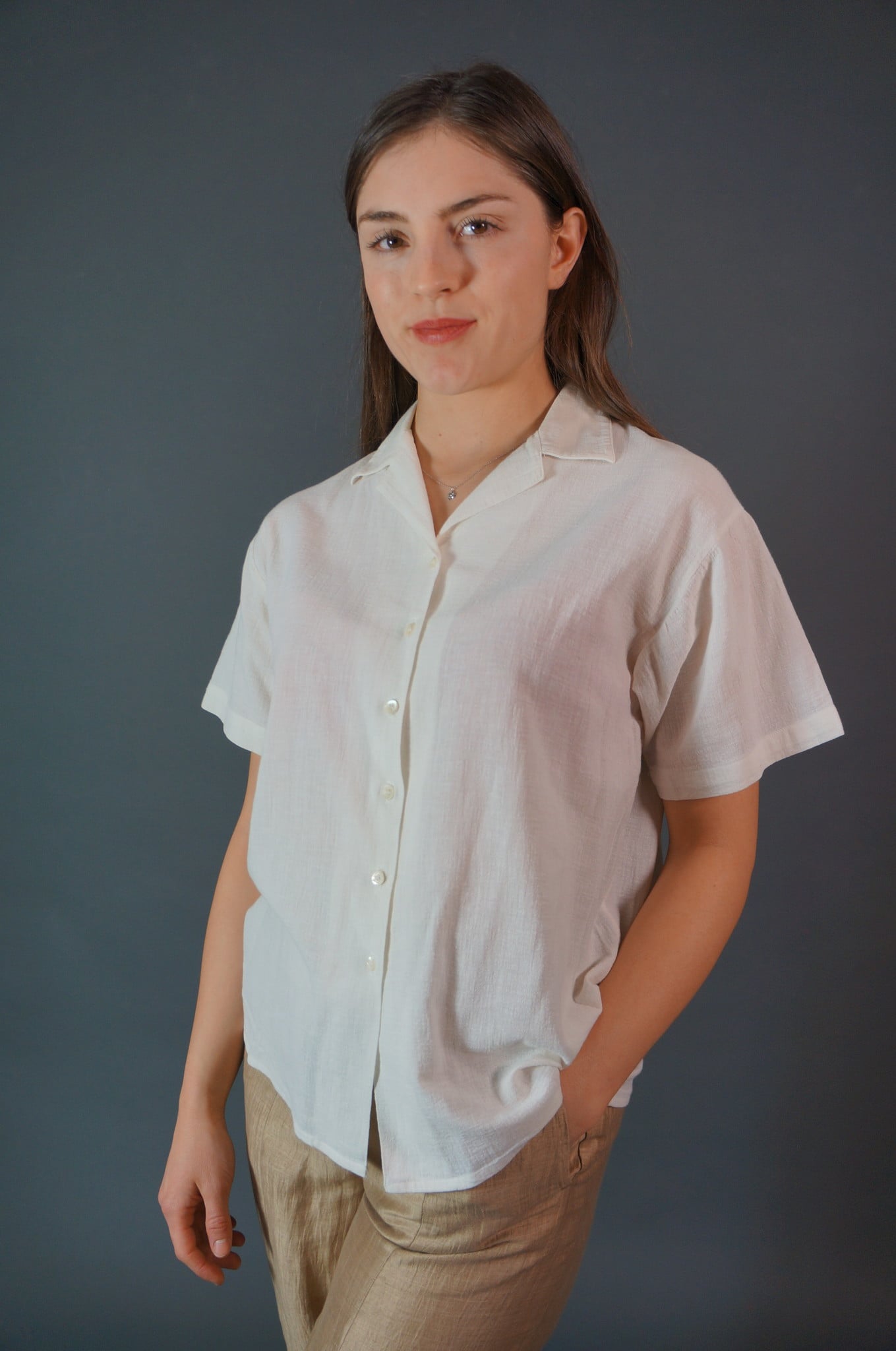 Cacharel Bluse — Weiß