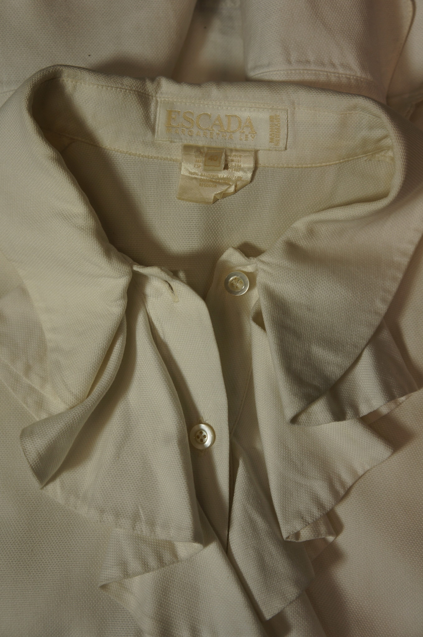 Escada Ruffle Blouse