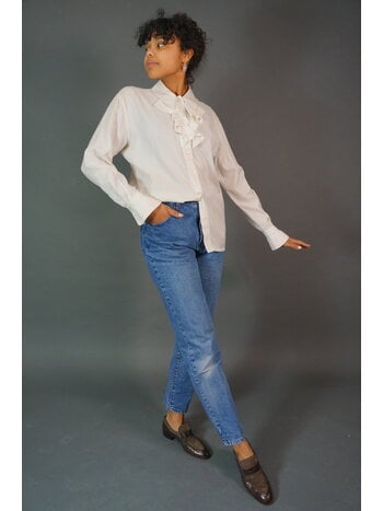 Escada Ruffle Blouse