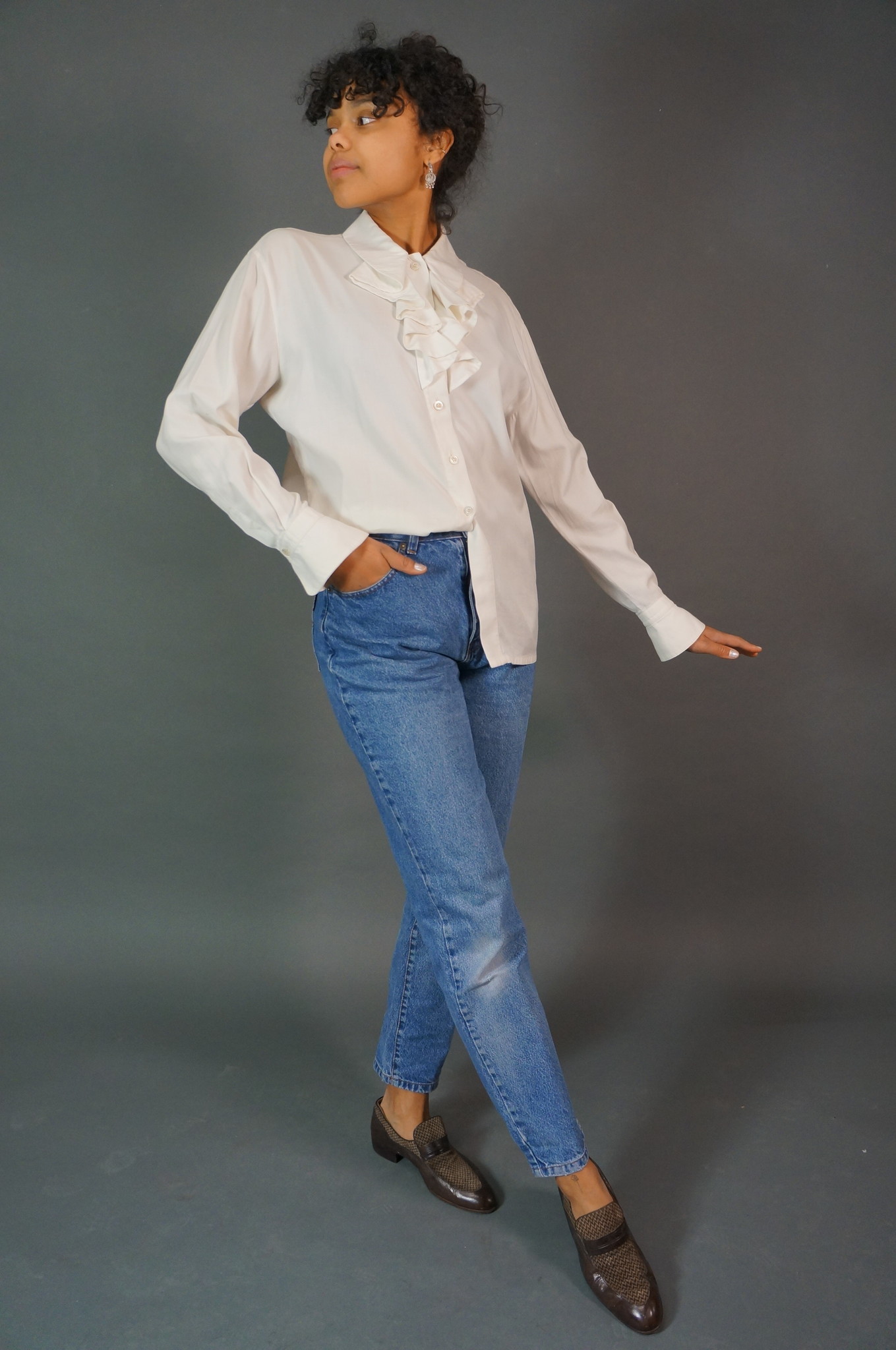 Escada Ruffle Blouse